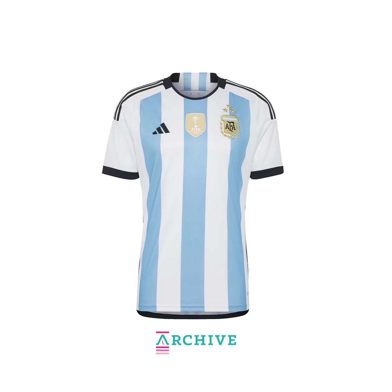 Adidas Argentina 23/23 Winners Home Jersey 'White/Light Blue' - Size M (ARCHIVE)