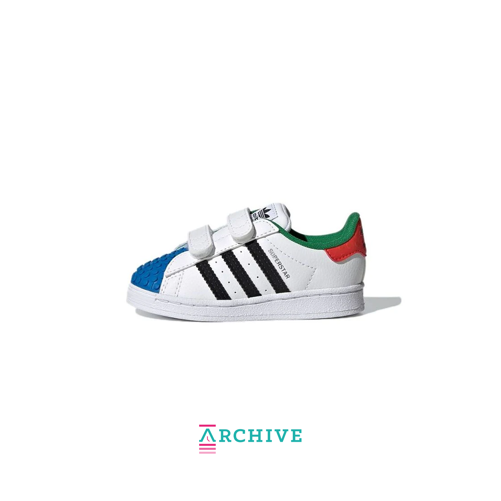 Adidas Superstar LEGO White (TD) - Size 19 (ARCHIVE)-9593360384330-The Attic