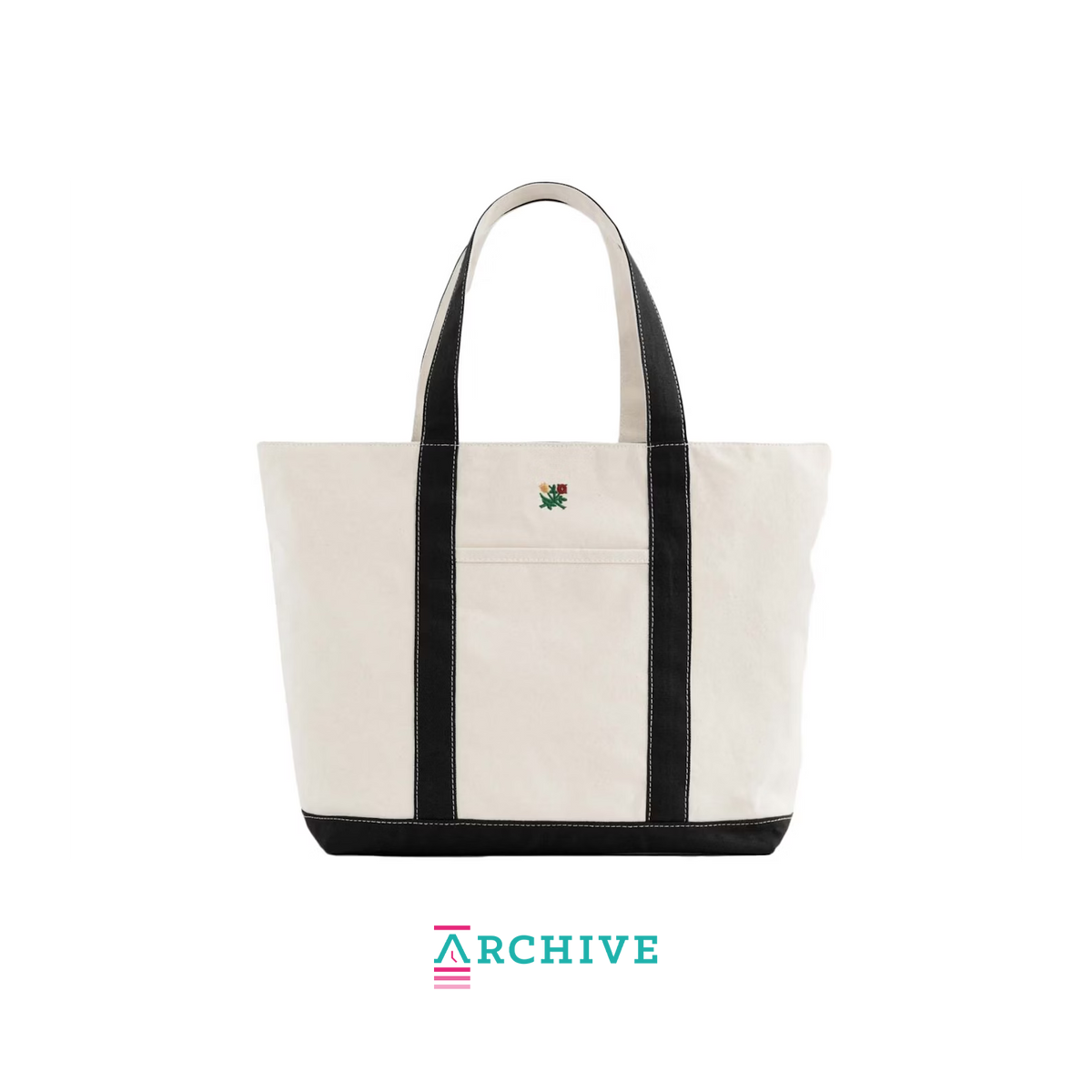 Aime Leon Dore Crest Contrast Tote 'Beige/Black' - ARCHIVE) – The