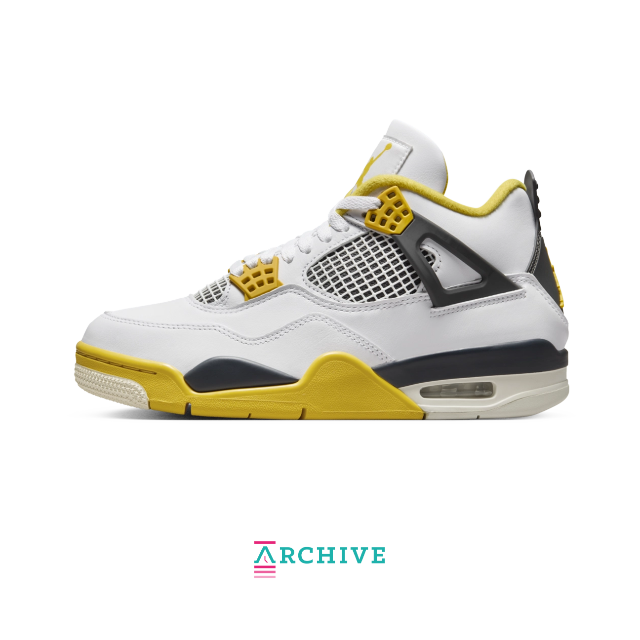 Air Jordan 4 Retro 'Vivid Sulfur' (Kvinder) - Størrelse 40 (ARKIV)