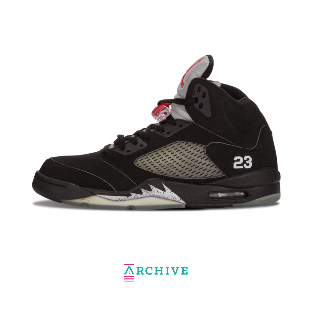 Air Jordan 5 Retro Black Metallic (2007) - Size 44.5 (ARCHIVE)