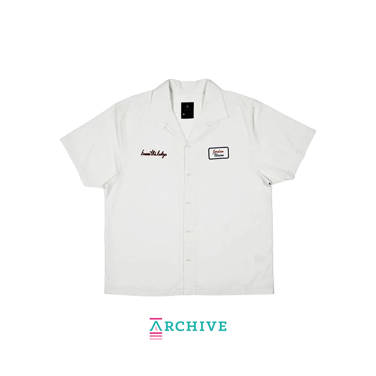 Air Jordan x Union LA Mechanic Shirt 'Platinum' - Size M (ARCHIVE)