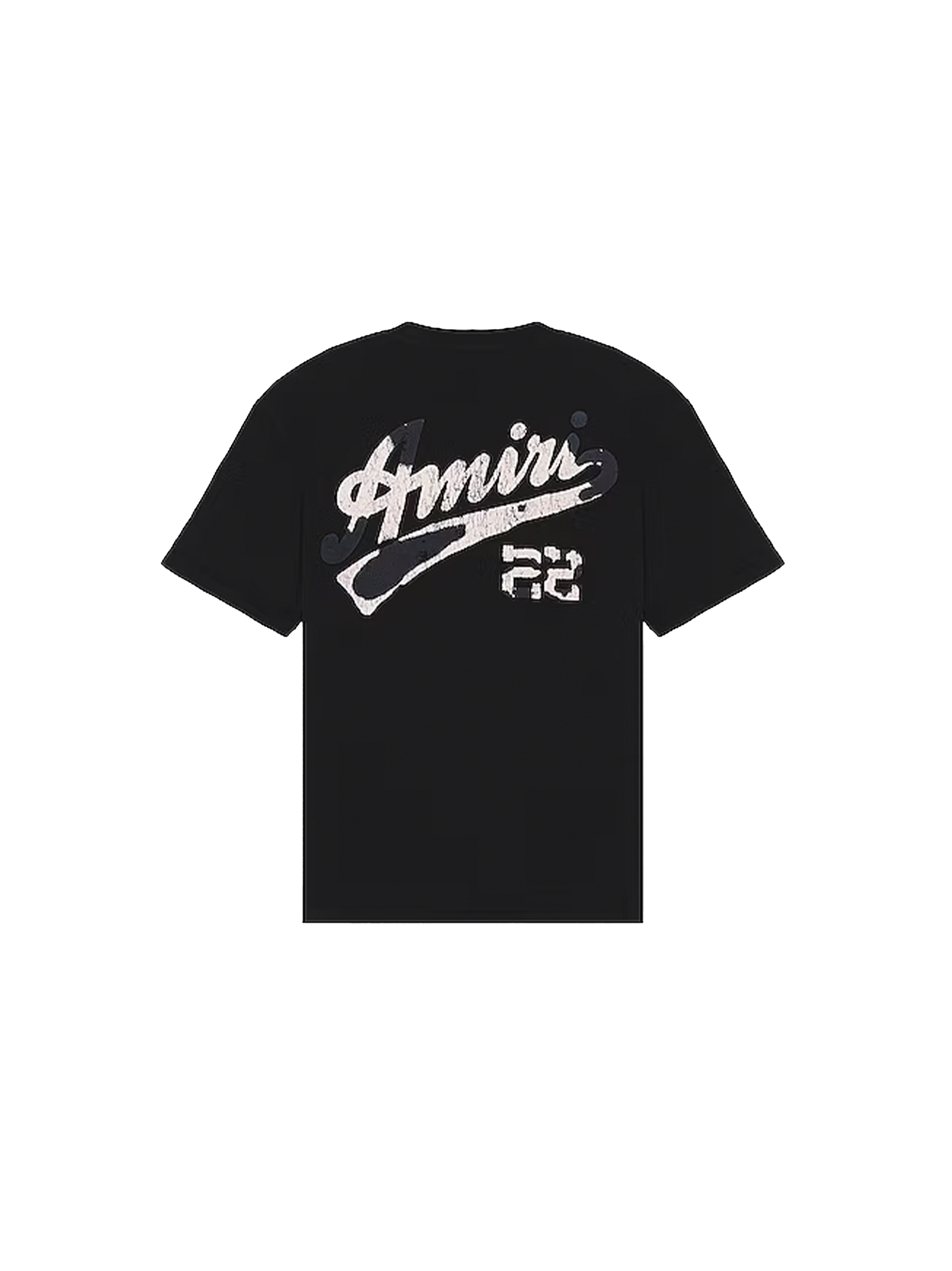 Amiri 22 Jersey T-shirt 'Black'-9644419121482-The Attic