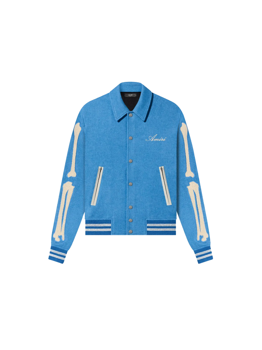 Amiri Bones Jacket 'Varsity Blue' – The Attic