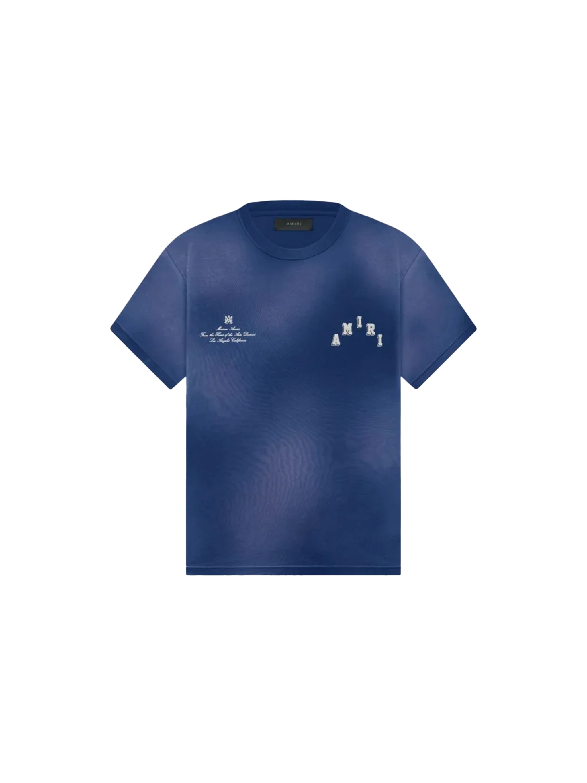 Amiri Vintage Collegiate T-Shirt 'Blue'-9385366978890-The Attic