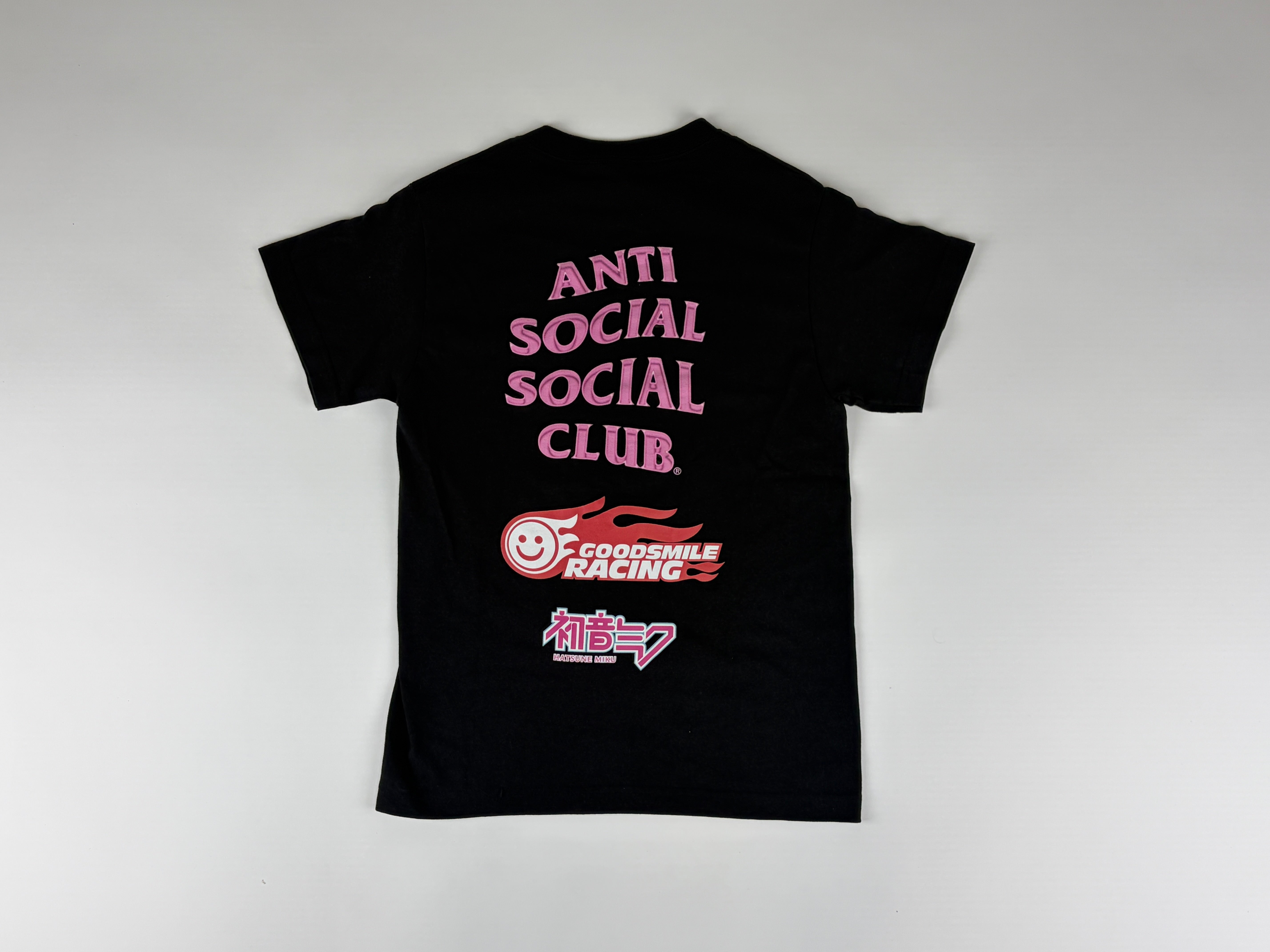 Anti Social Social Club x Good Smile Racing Logo T-shirt - Size S (ARCHIVE)