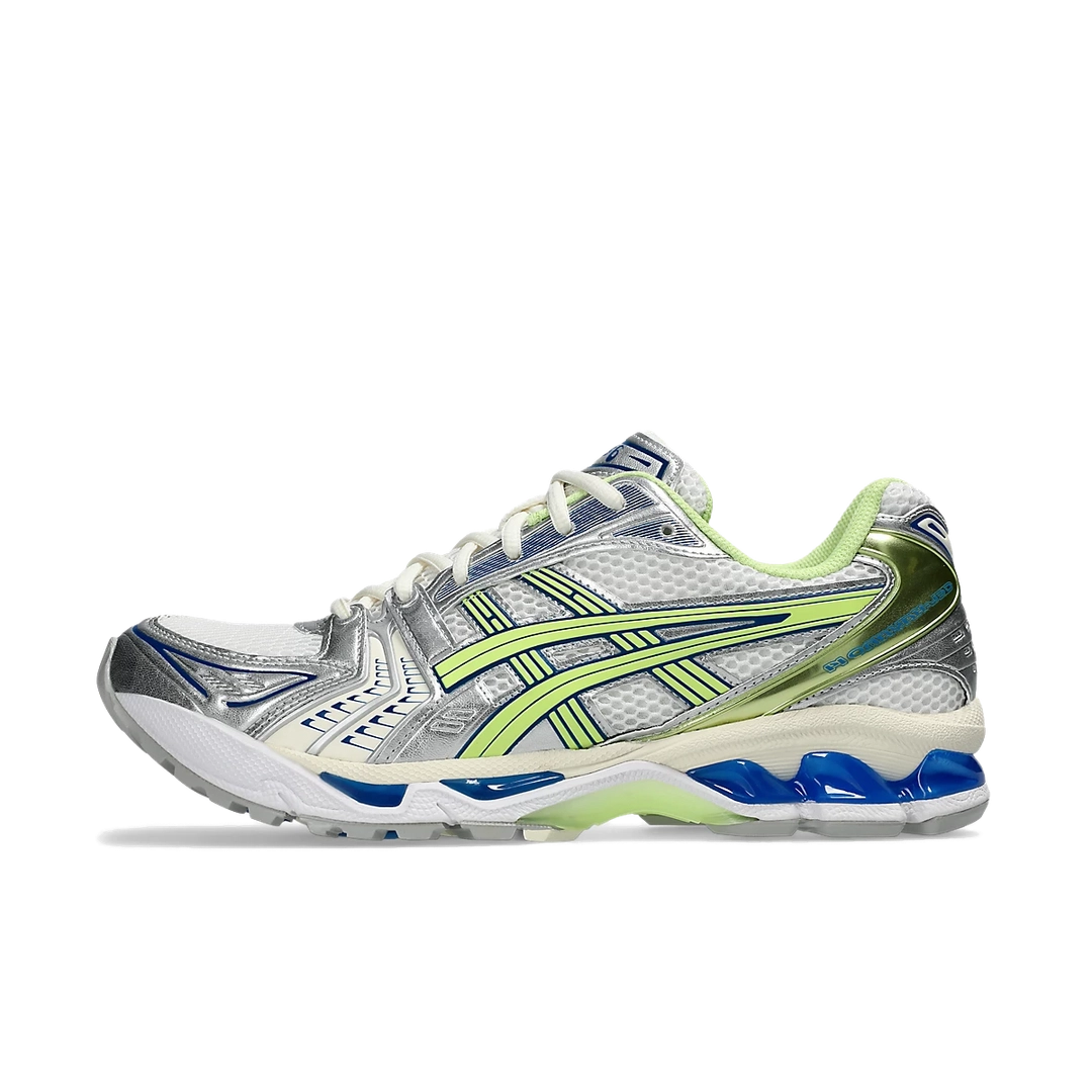 ASICS Gel-Kayano 14 Lime Green – Retro Running Sneakers, Lightweight Mesh Performance Shoes, Vibrant Lifestyle Trainers