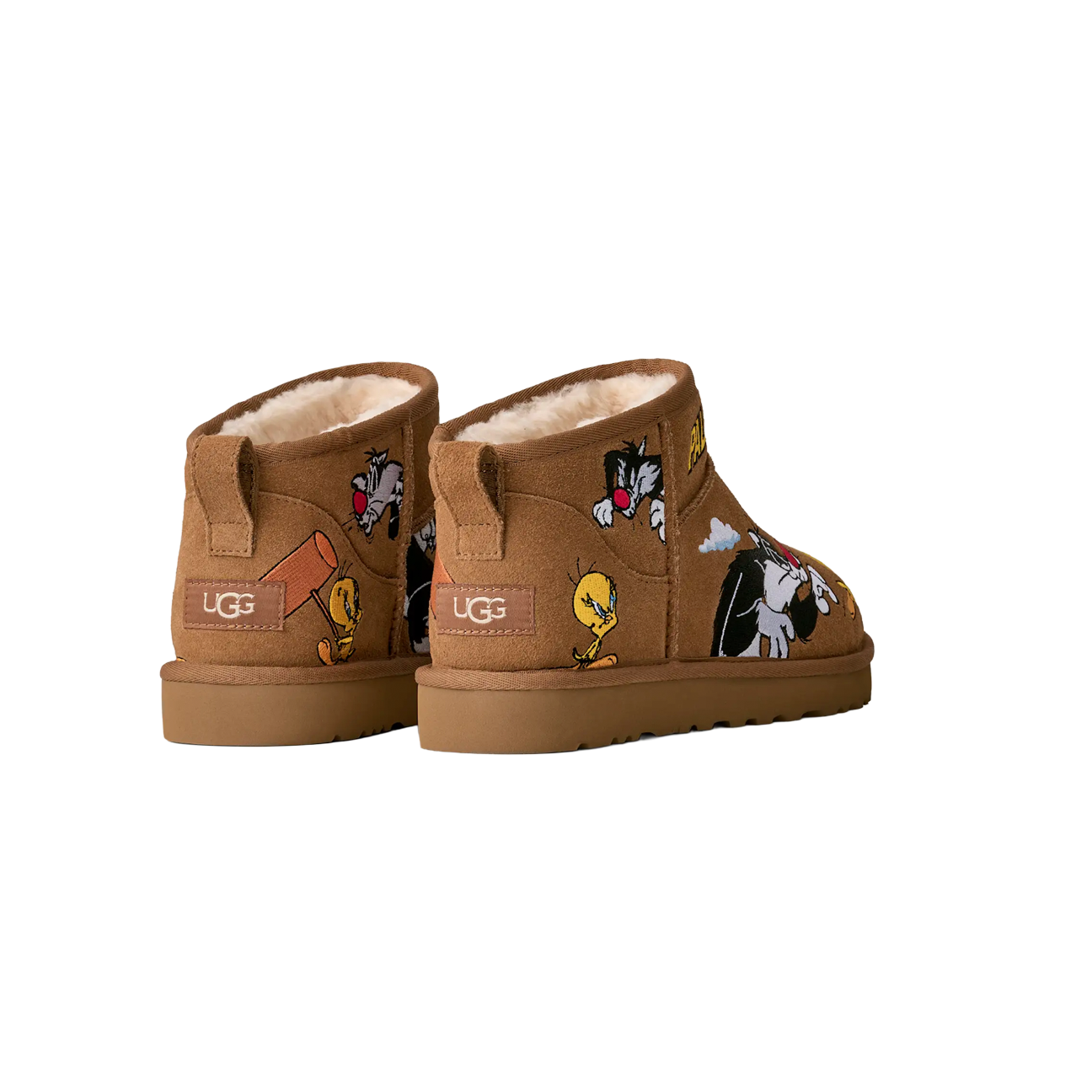 UGG Classic Ultra Mini Boot 'Palace x Looney Tunes Chestnut'