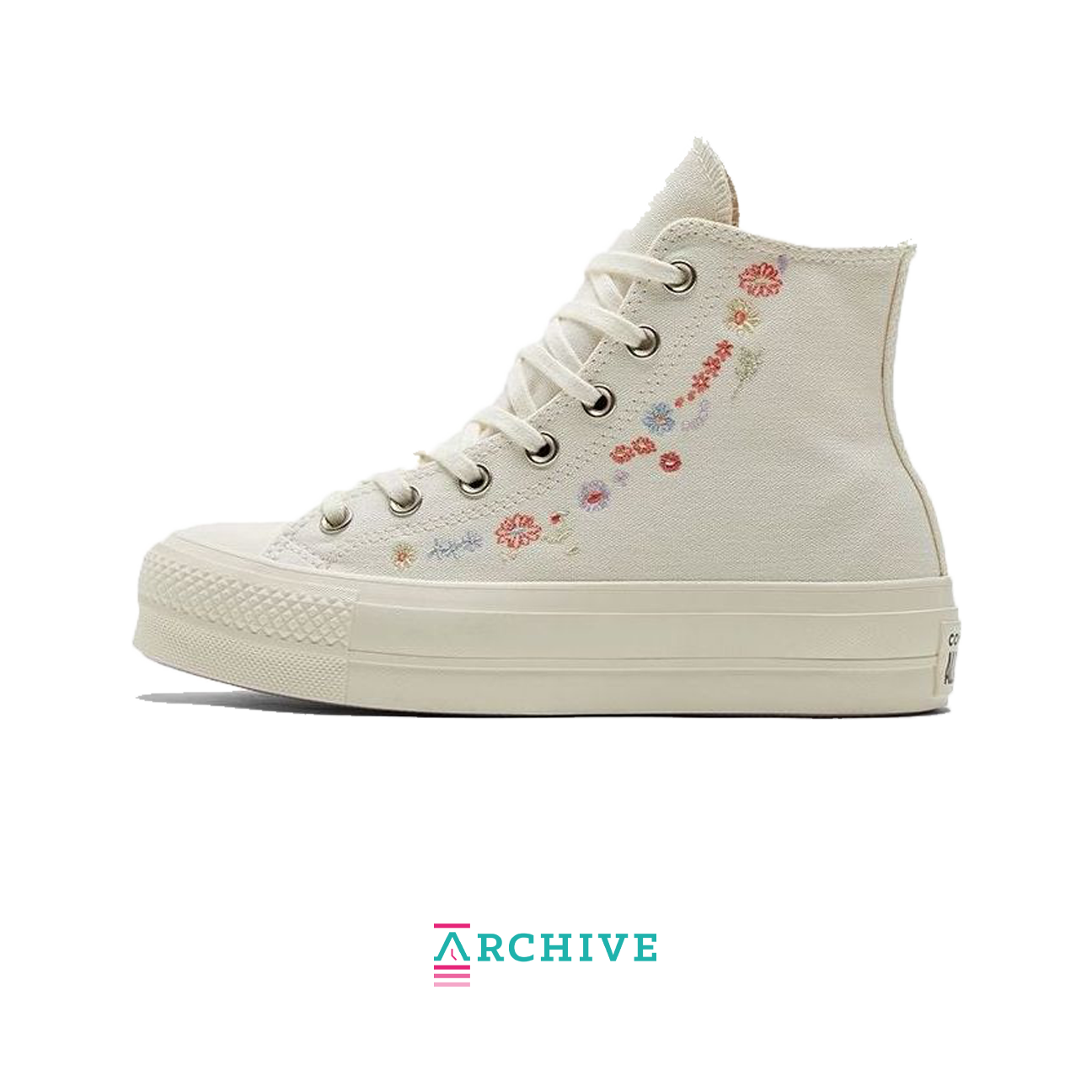 Converse Wmns Chuck Taylor All Star Lift Platform 'Embroidered Floral' - Size 41 (ARCHIVE)