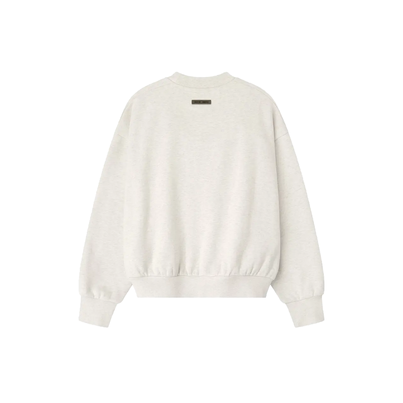 Fear of God Essentials Embossed Classic Crewneck 'Oatmeal Heather'
