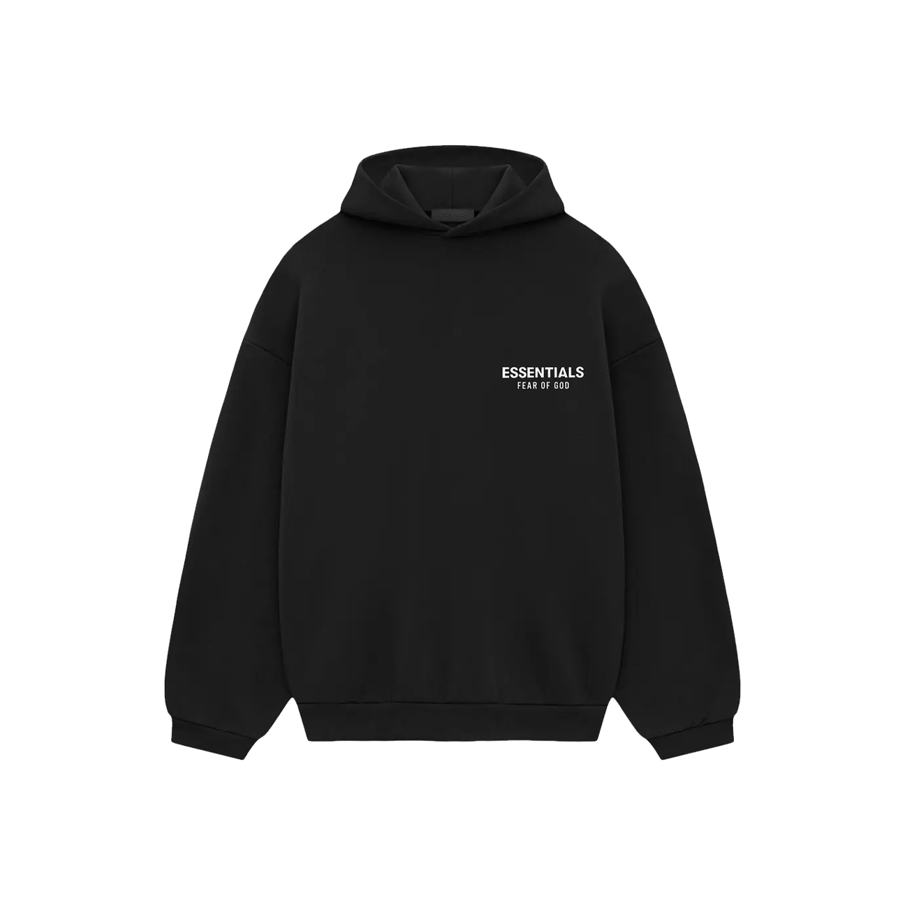 Fear of God Essentials Fleece Hoodie II 'Black'