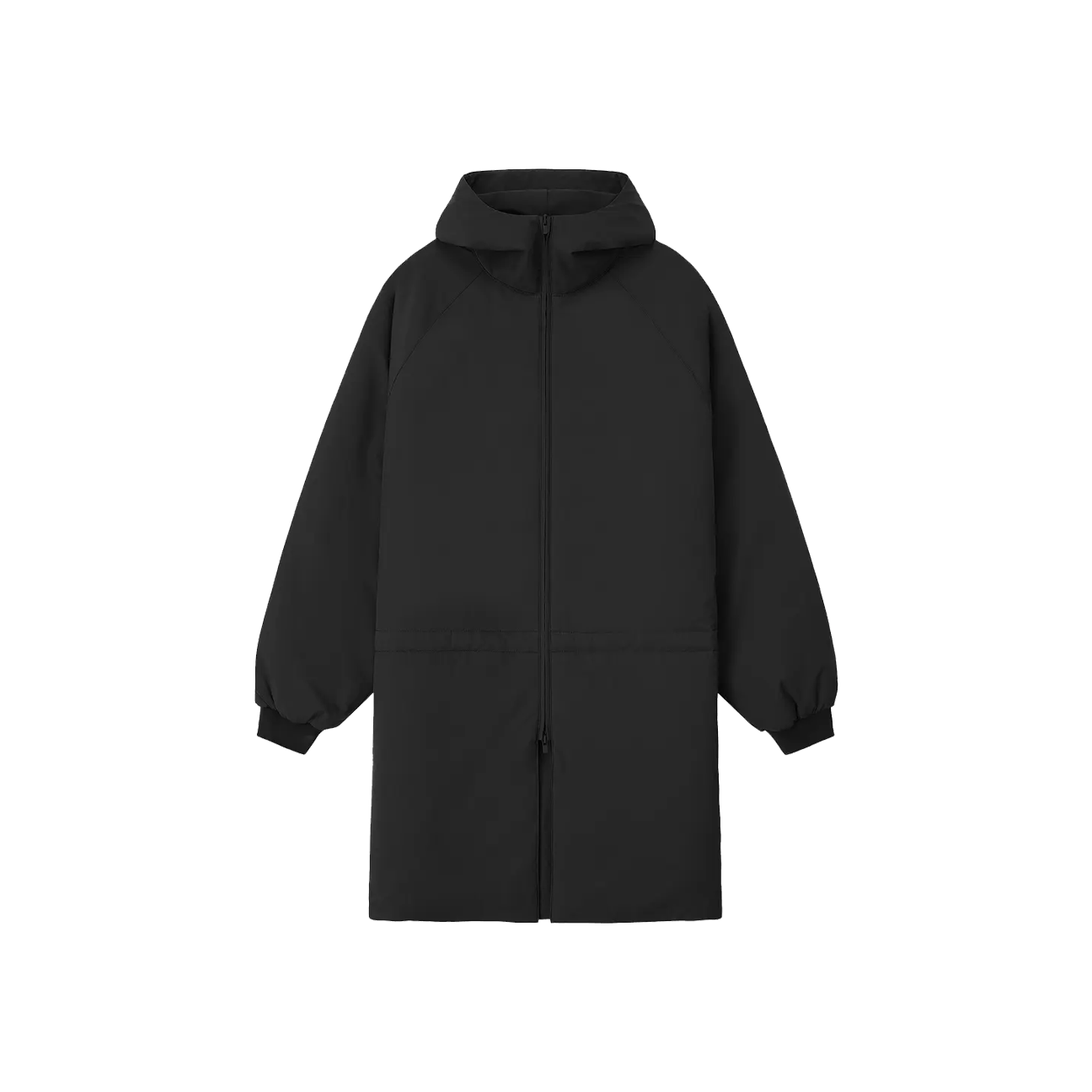 Fear of God Essentials Nylon Hooded Parka 'Vintage Black'
