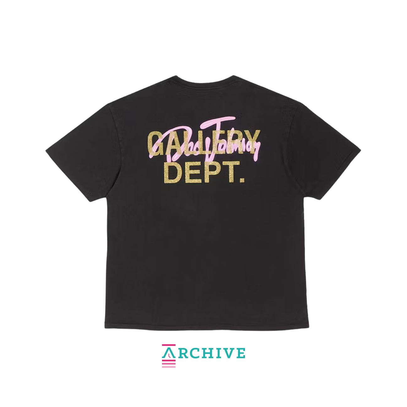 Gallery Dept. Cocktail Tee ‘Black’ - Size XL (ARCHIVE)