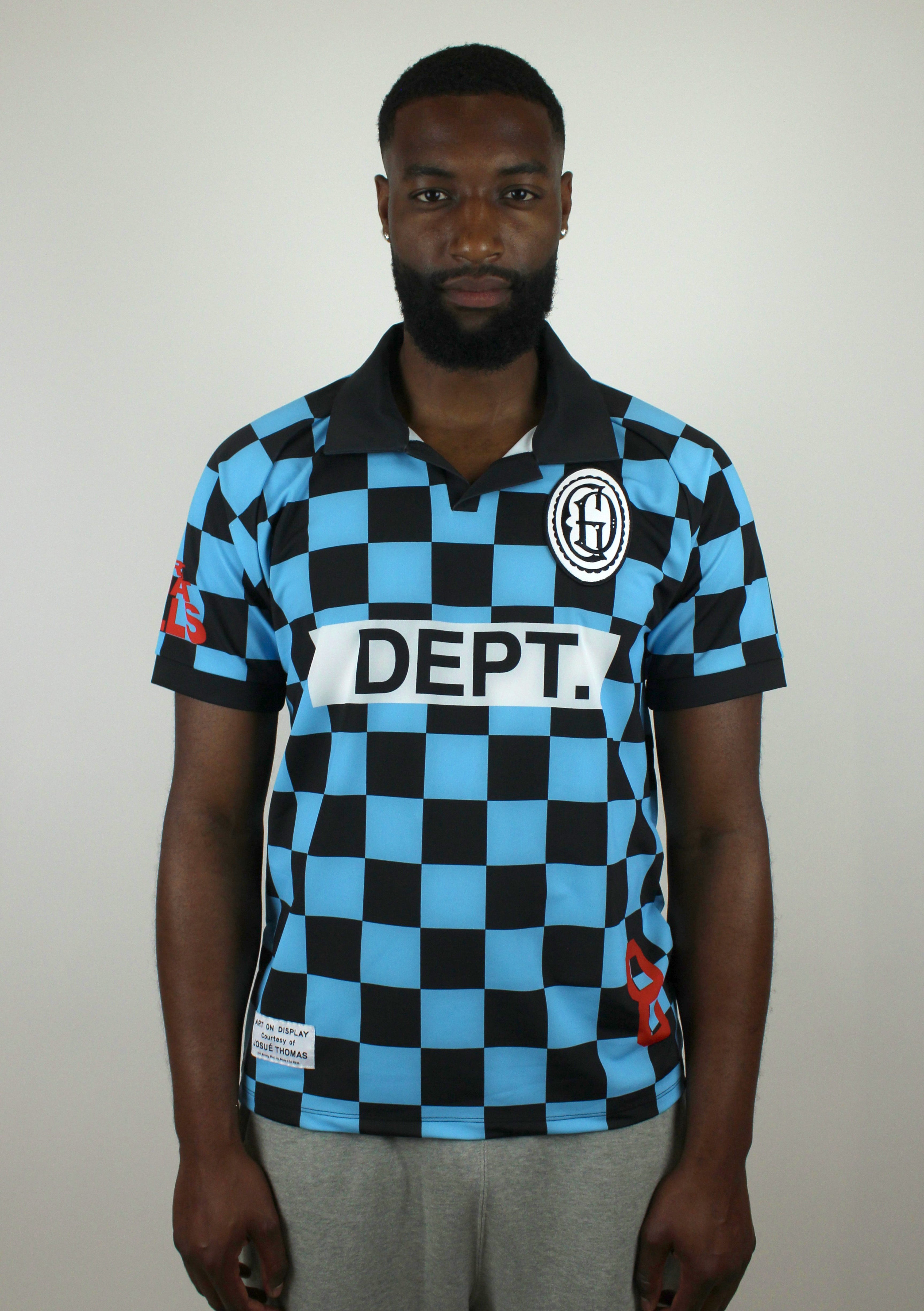 Gallery Dept. Alvarado Soccer Jersey 'Multi-Check'