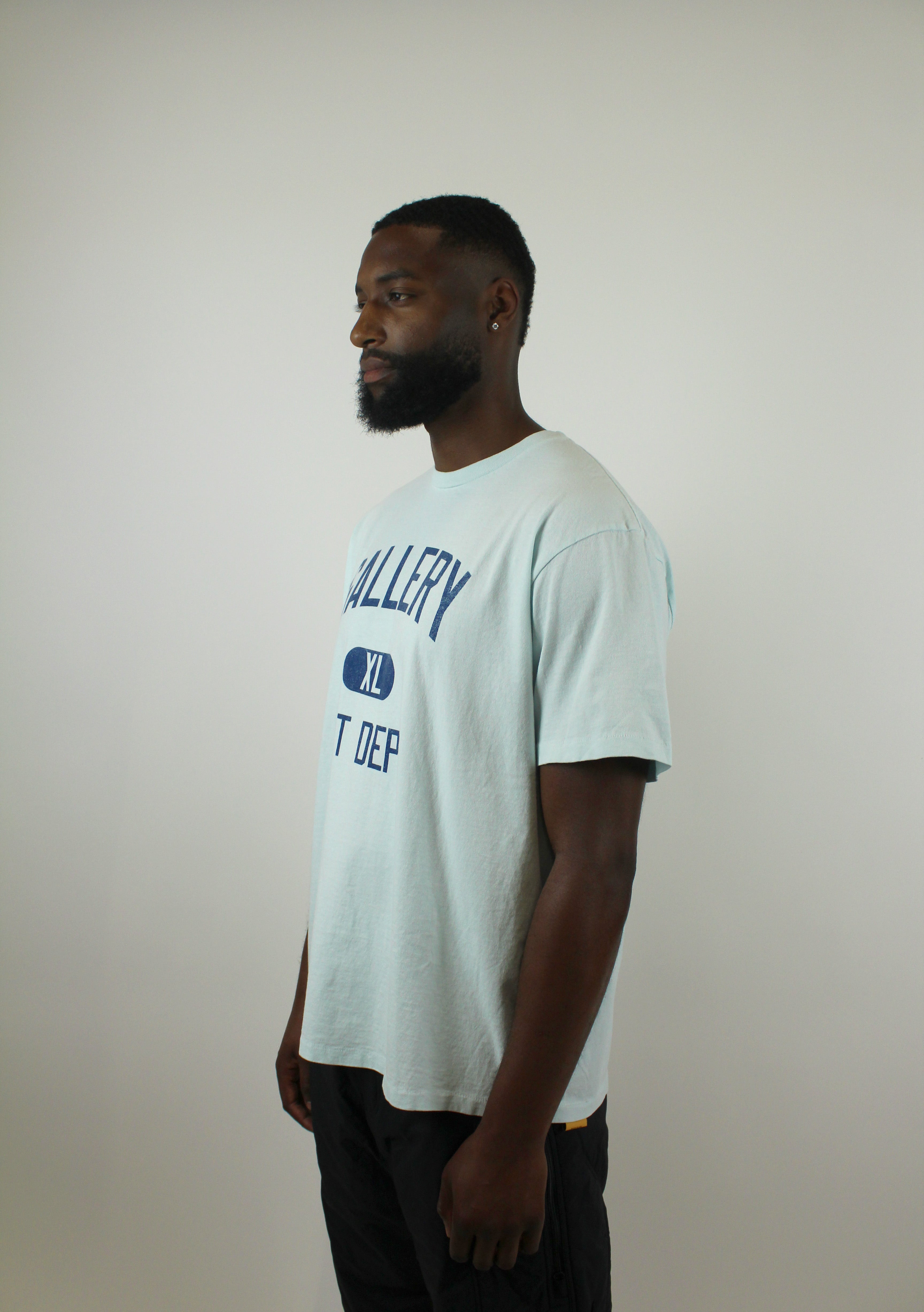 Gallery Dept. Art Dept Tee 'Light Blue/White'