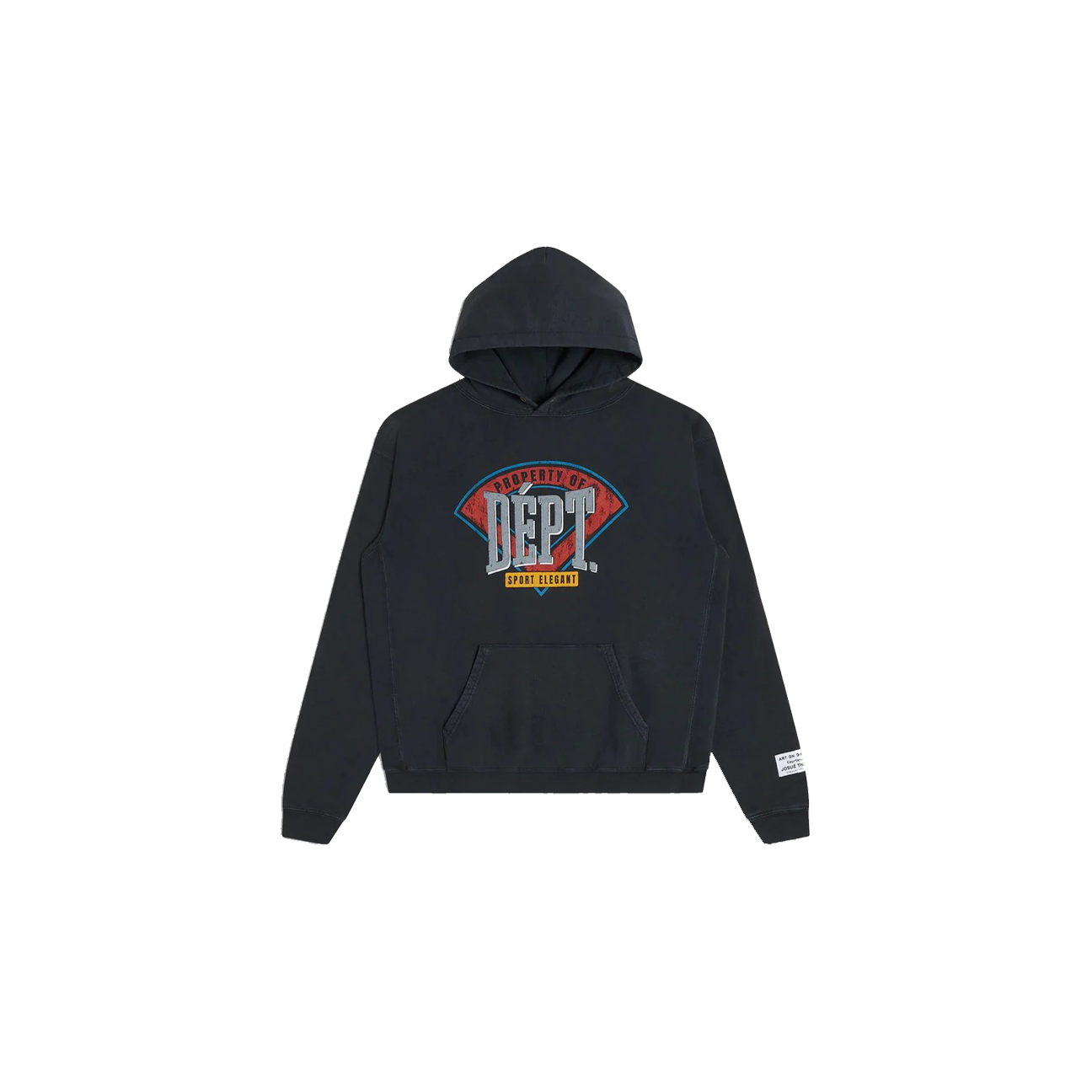Gallery Dept. ATK Field Graphic Hoodie 'Vintage Black'