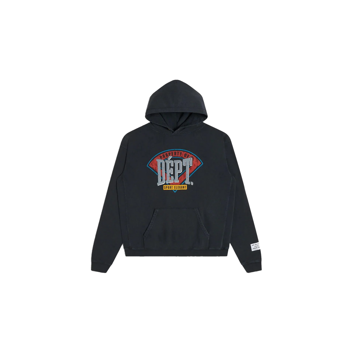 Gallery Dept. ATK Field Graphic Hoodie 'Vintage Black' – The Attic