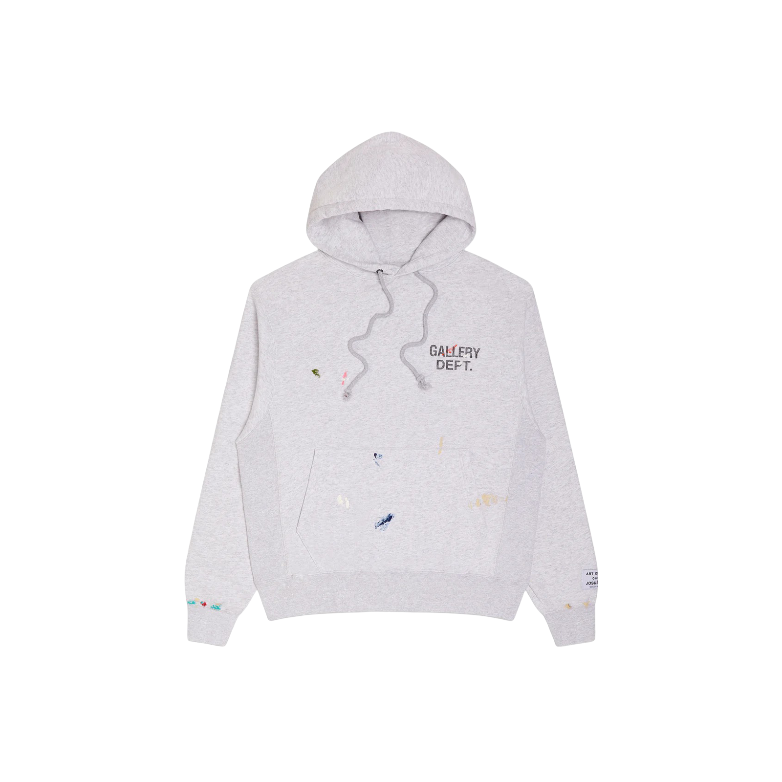 Gallery Dept. Paint Logo Hoodie 'Light Heather Grey'