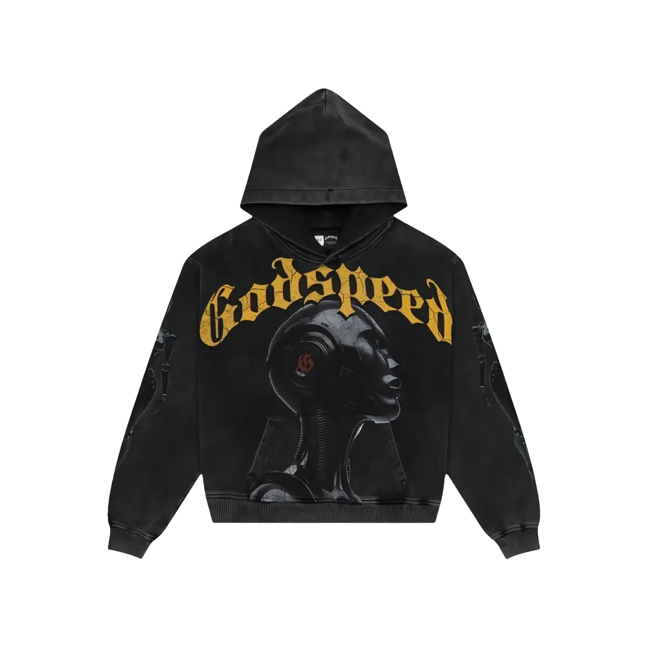 Godspeed Alexa Hoodie 'Black Wash'