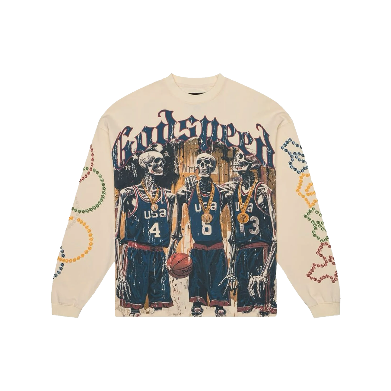 Godspeed DreamTeam 24 Long-Sleeve VVS T-Shirt 'Bone'