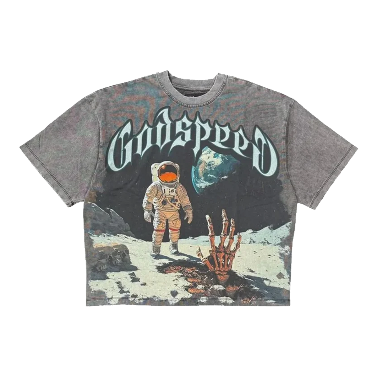 Godspeed First Contact T-Shirt 'Grey'