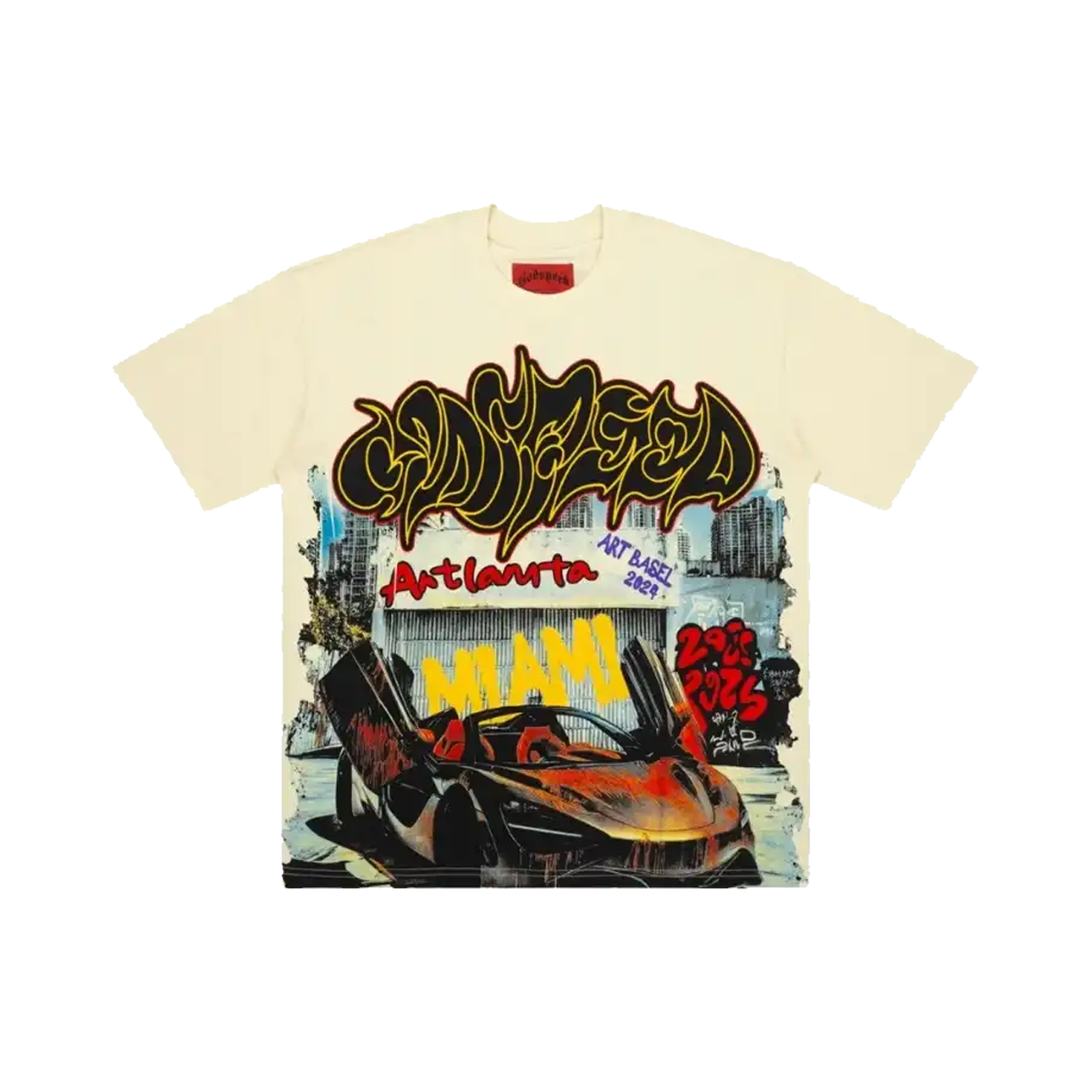 Godspeed Miami Artlanta T-Shirt 'White'