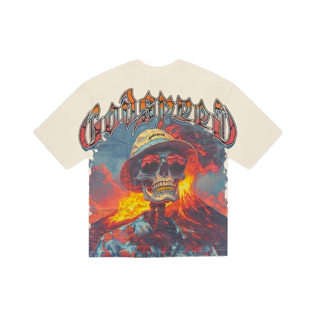 Godspeed Natural Disaster T-Shirt 'Bone'