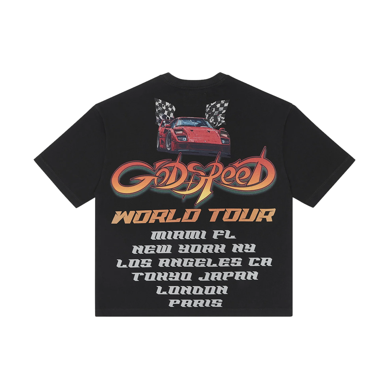 Godspeed South Beach Drive Miami Superrun T-Shirt 'Black'