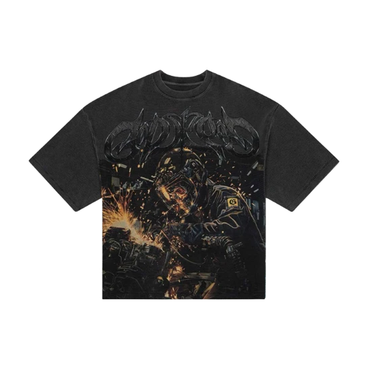 Godspeed Under Construction Thermal T-Shirt 'Black'