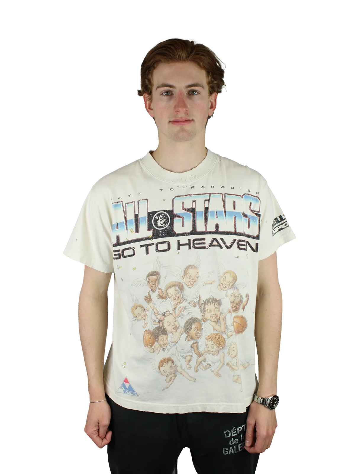 Hellstar All Stars T-shirt 'White'-10039611818314-The Attic