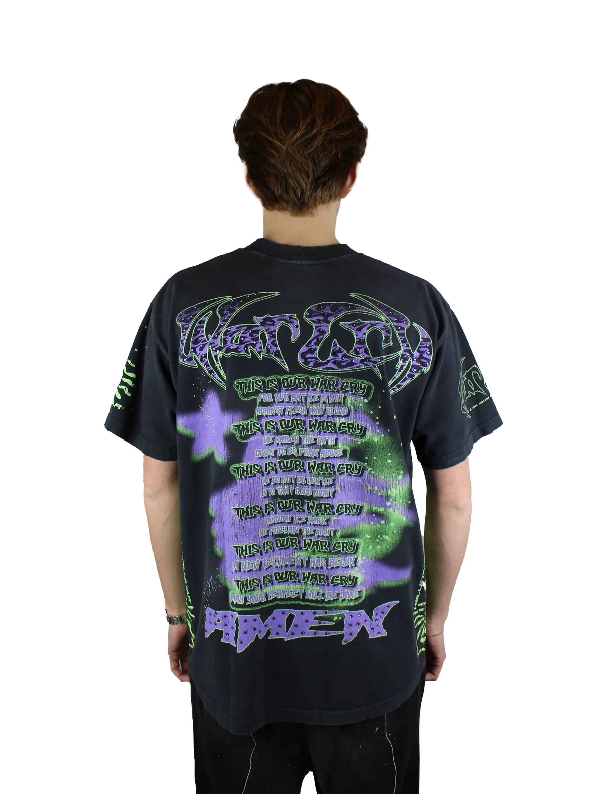 Hellstar Amen T-shirt 'Black'-9994032808266-The Attic