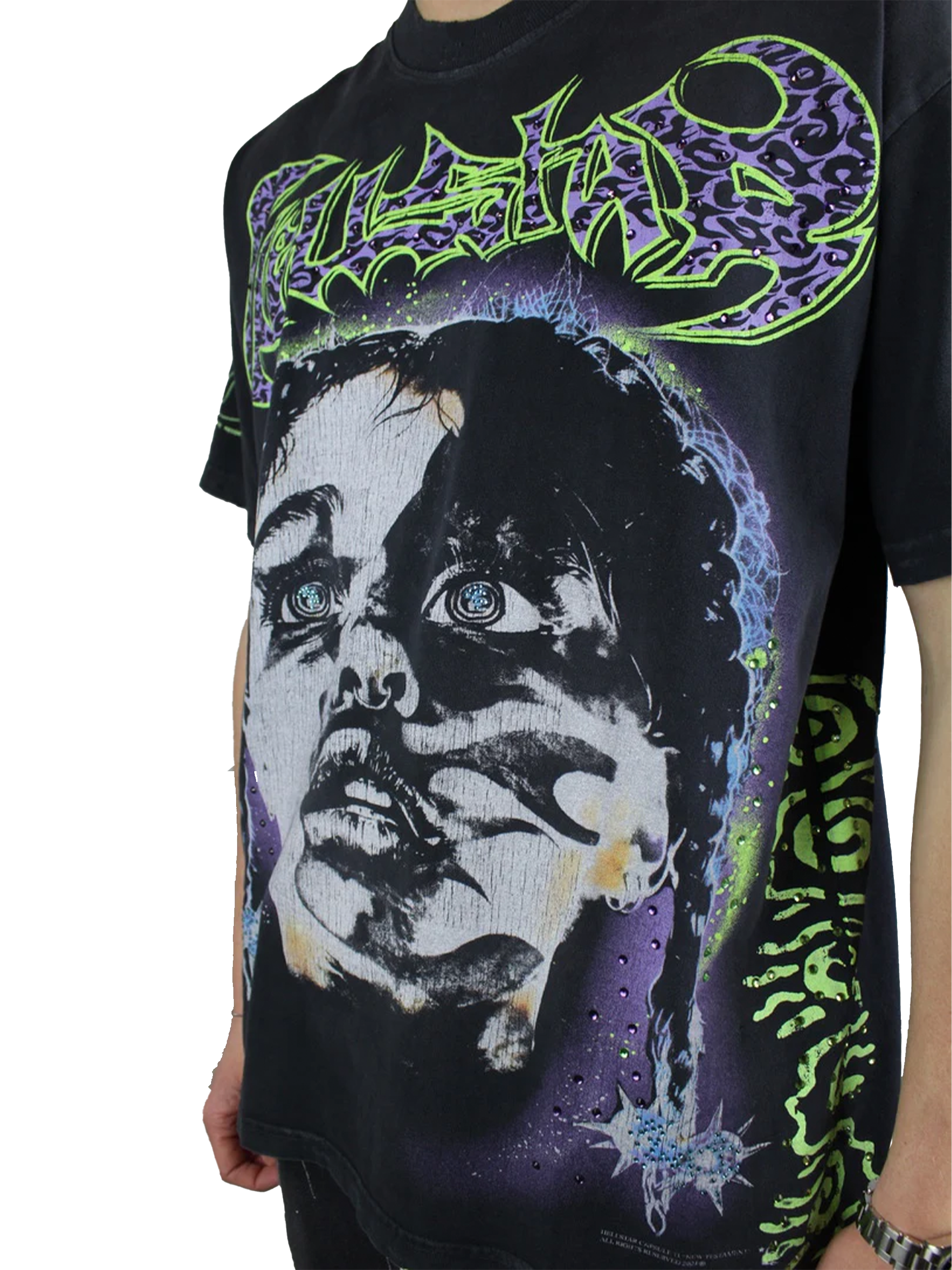 Hellstar Amen T-shirt 'Black'-9994032808266-The Attic