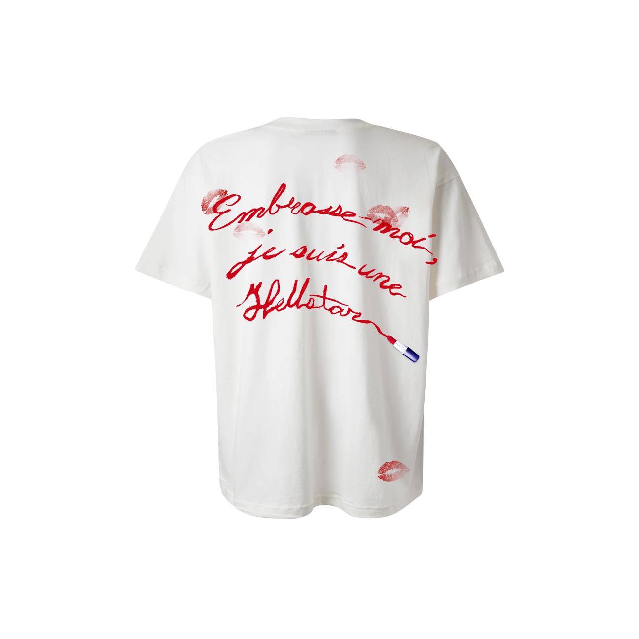 Hellstar French Kiss T-Shirt 'White'