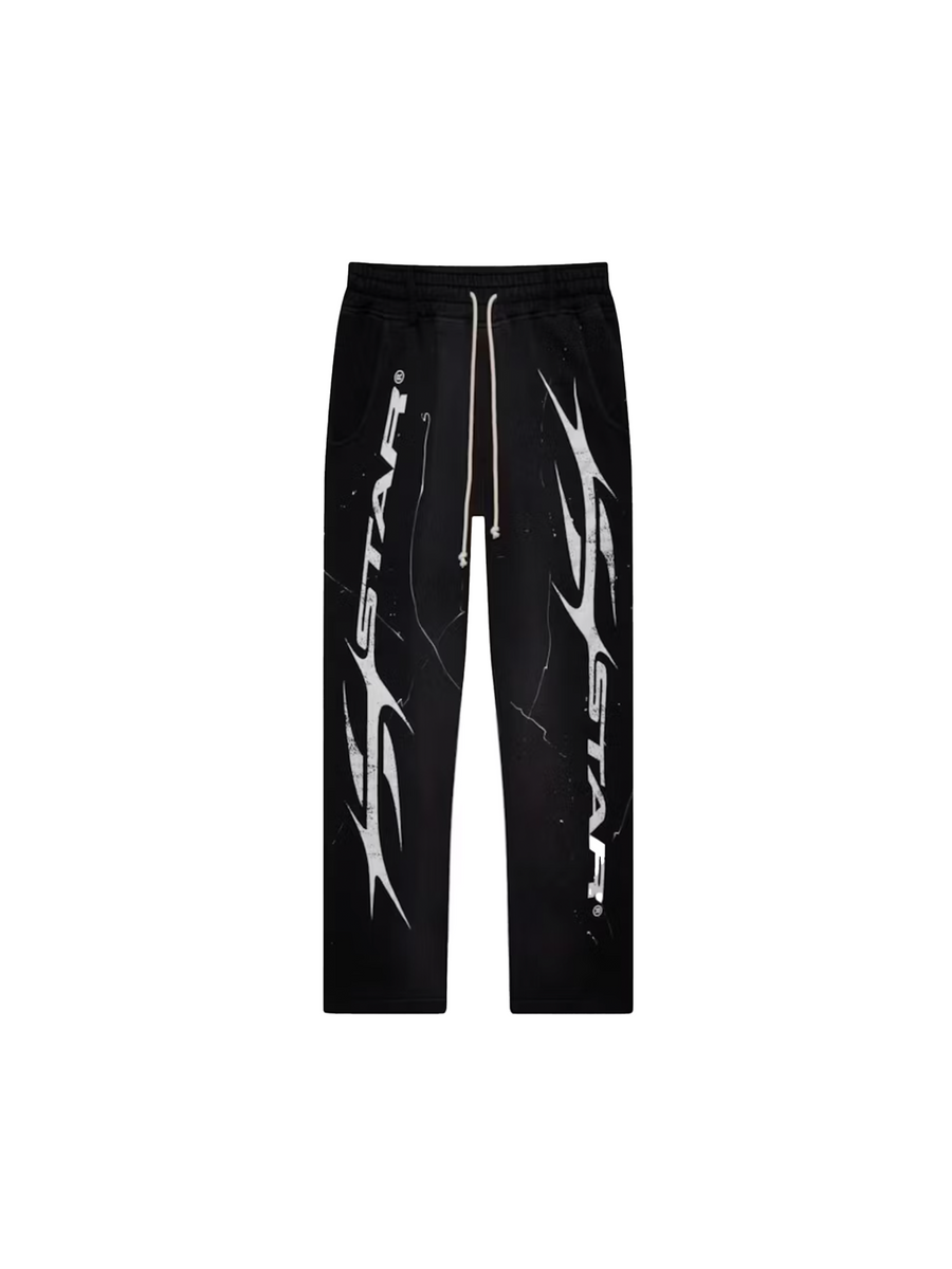 【HELLSTAR】SWEATS HALF PANTS / size L Hellstar Black Racer Sweatpants | eBay