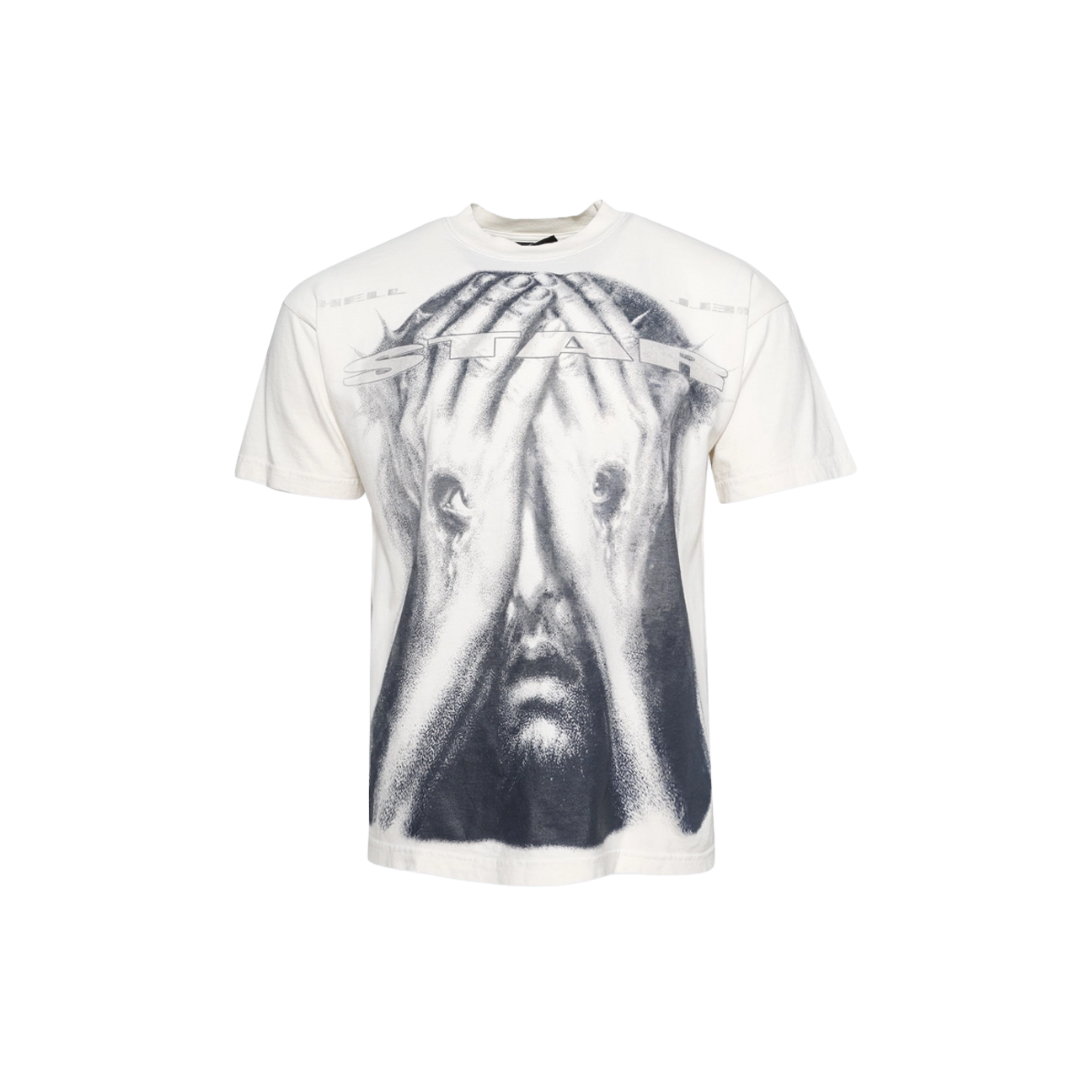 Hellstar Jesus Eyes T-Shirt 'White'