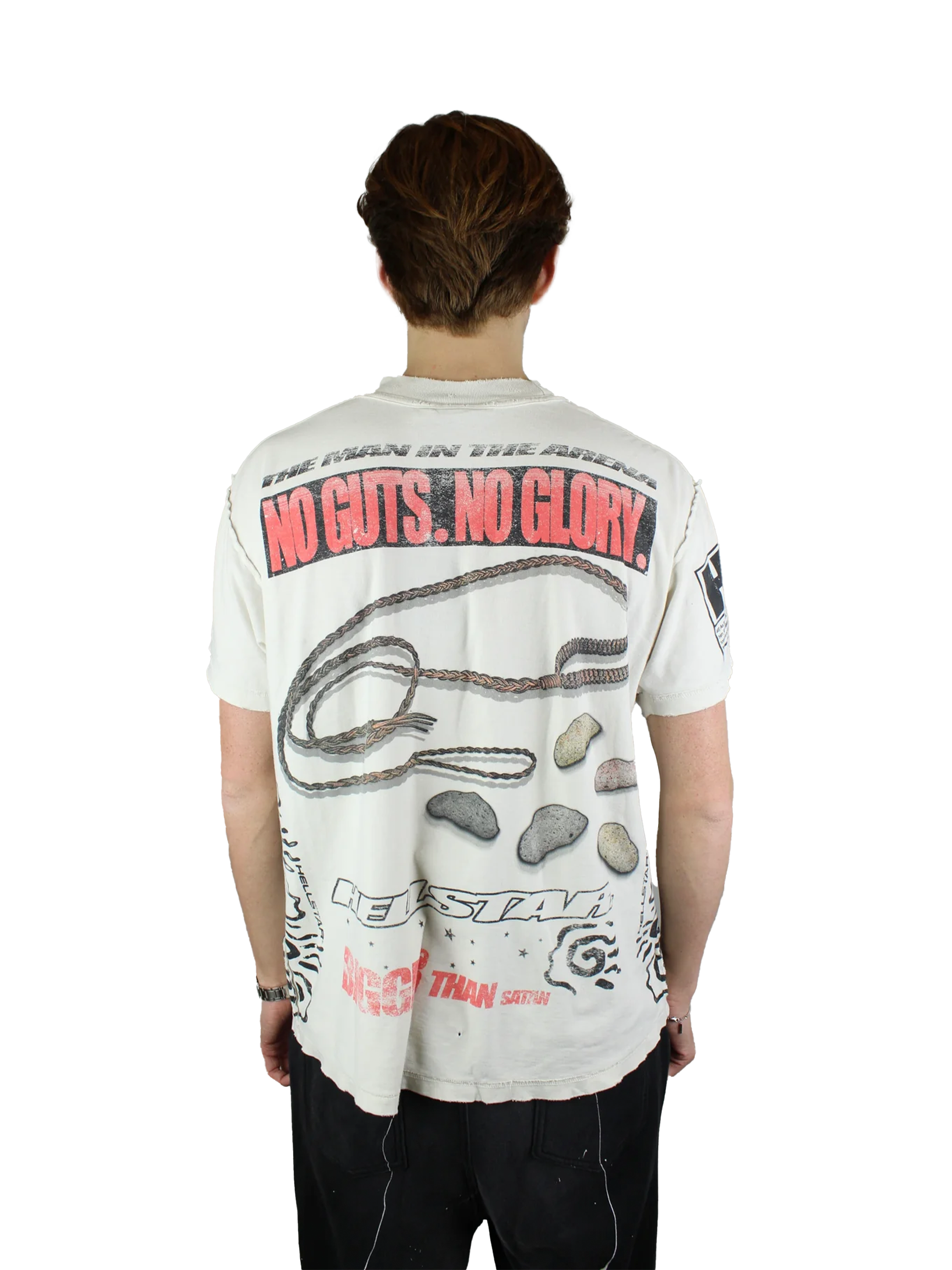 Hellstar Kill Your Goliath T-shirt 'White'-9993935880522-The Attic