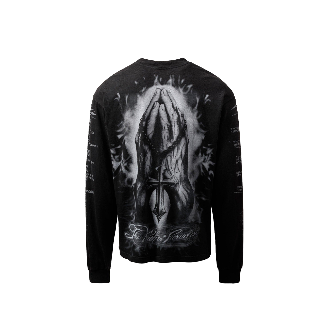 Hellstar Laugh Now Cry Later Long-Sleeve 'Black'
