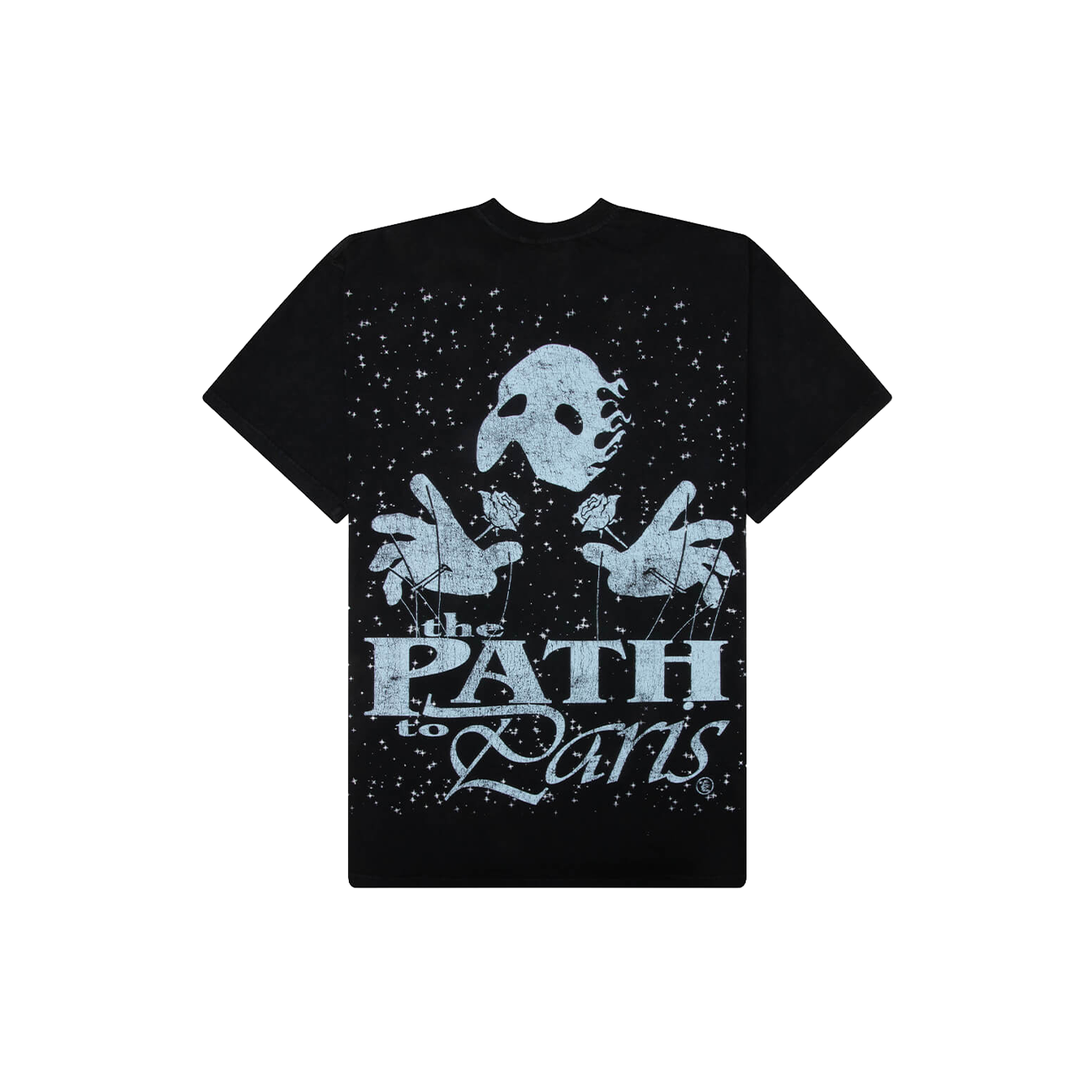 Hellstar Path To Paris T-Shirt 'Black'