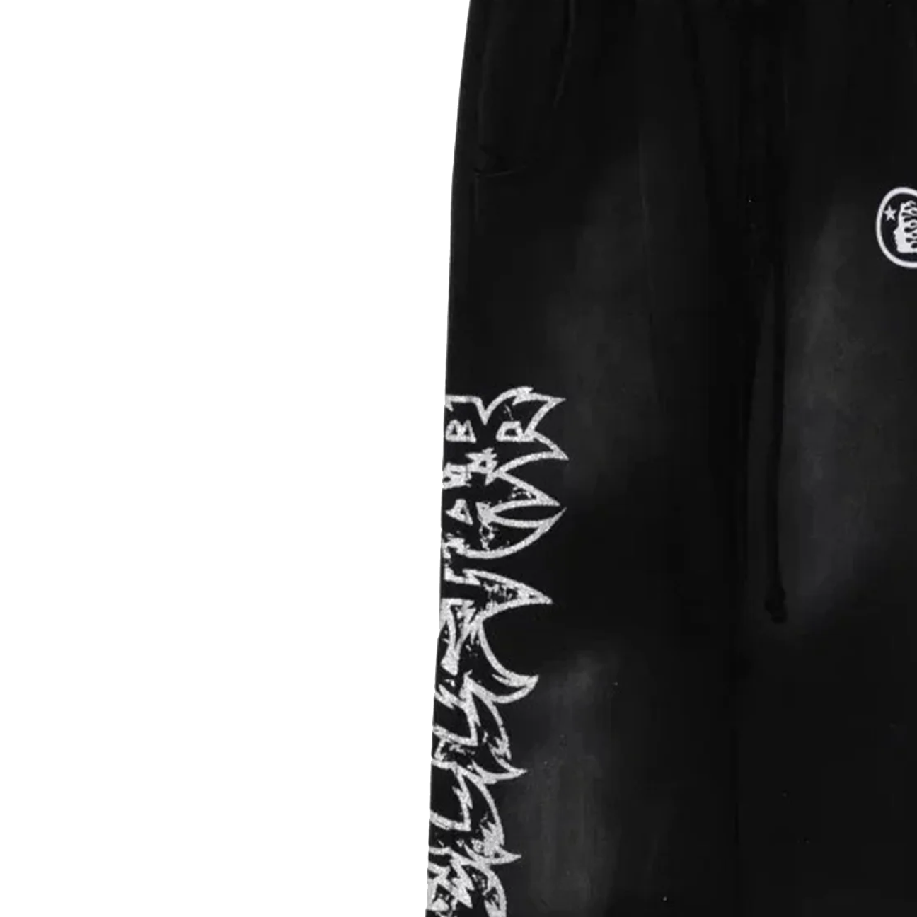 Hellstar Stars Shine Graffiti Sweatpants 'Black'