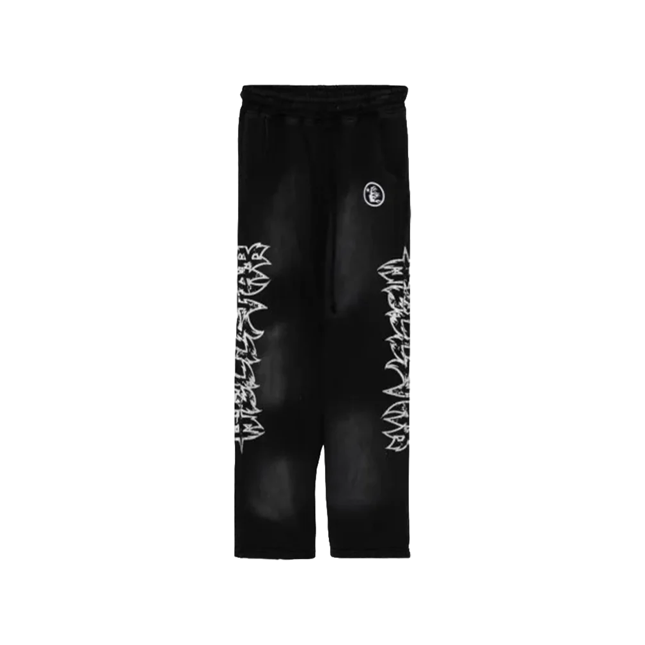 Hellstar Stars Shine Graffiti Sweatpants 'Black'