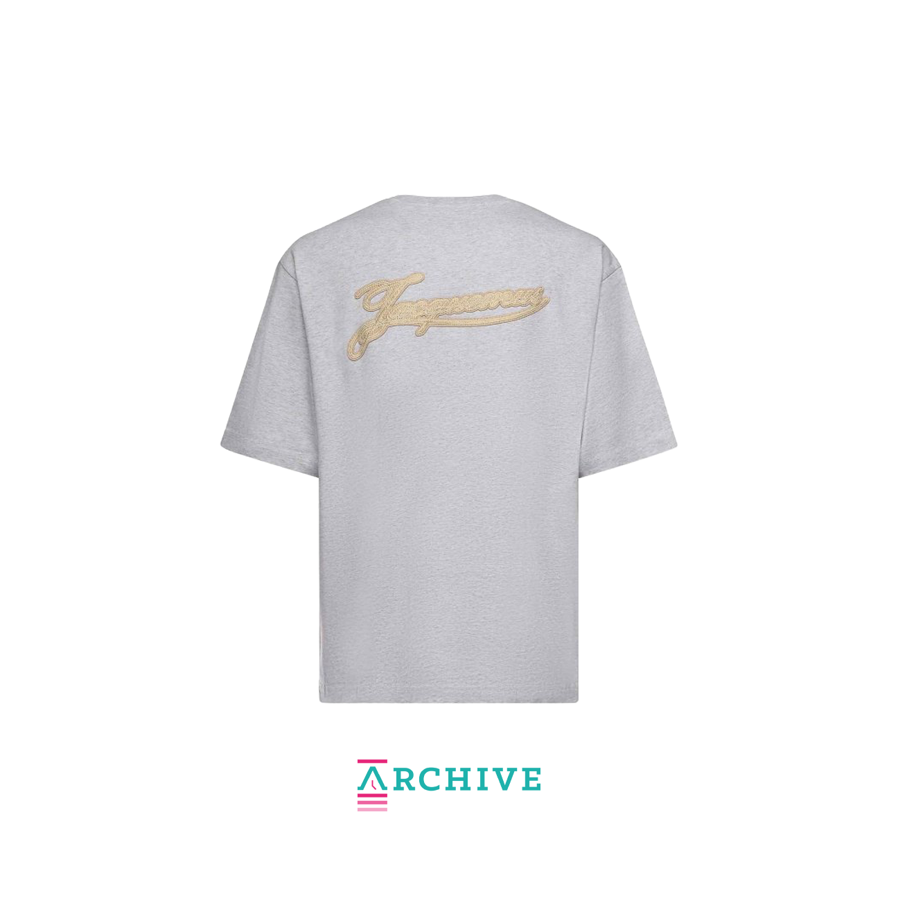 Jacquemus The Torneo Short-Sleeve T-Shirt 'Gray' - Size L (ARCHIVE)