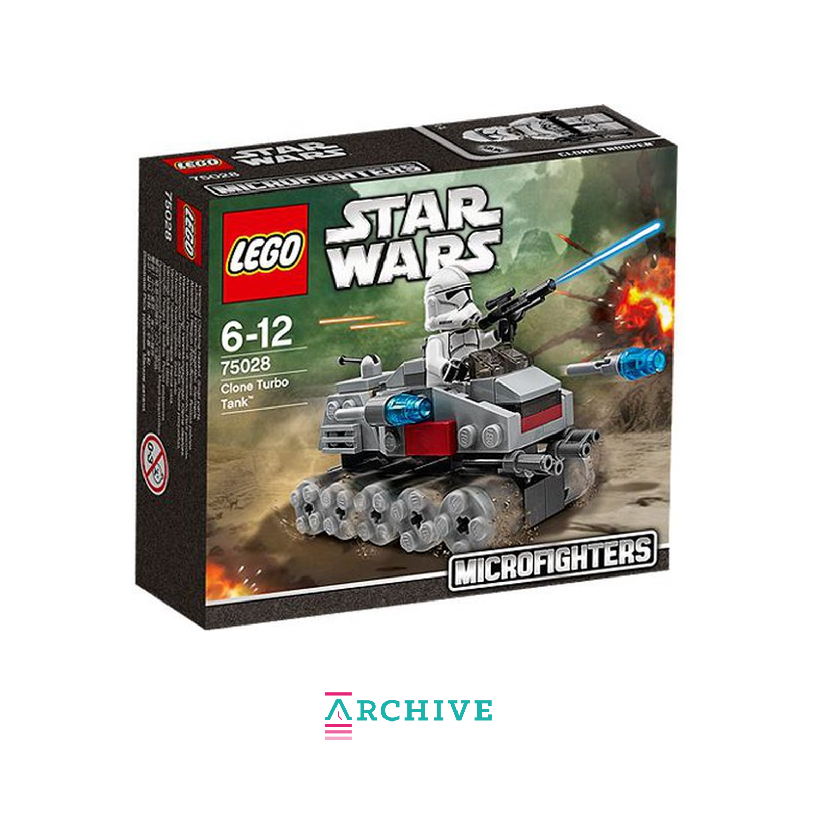 LEGO Star Wars Clone Turbo Tank '75028' (ARCHIVE)-10135900291402-The Attic