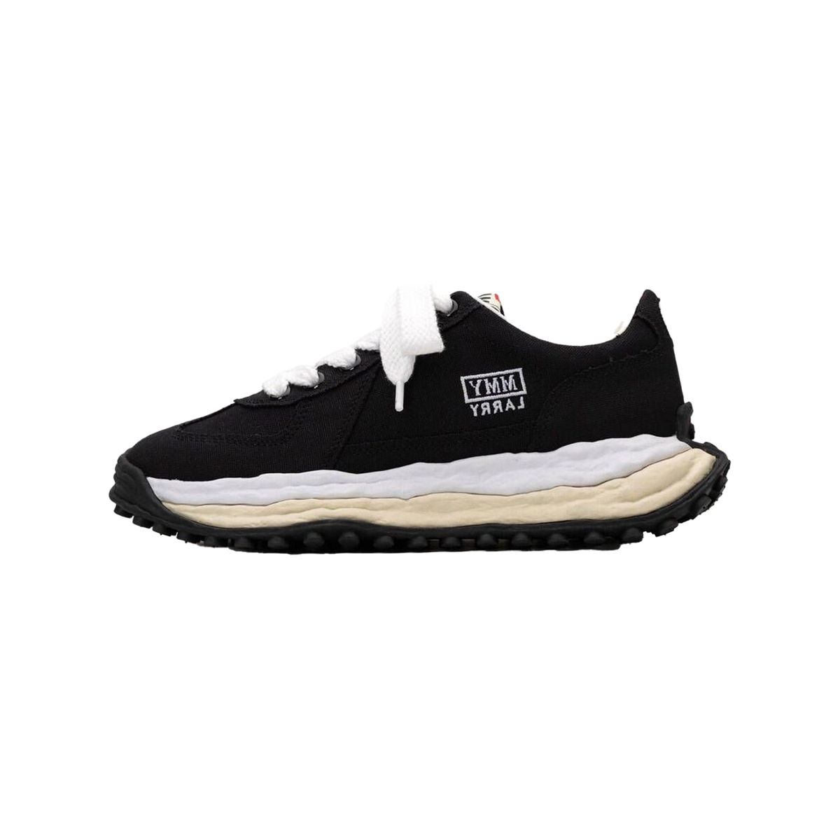 Maison Mihara Yasuhiro Larry OG Sole Low-cut Sneaker 'Black' | The