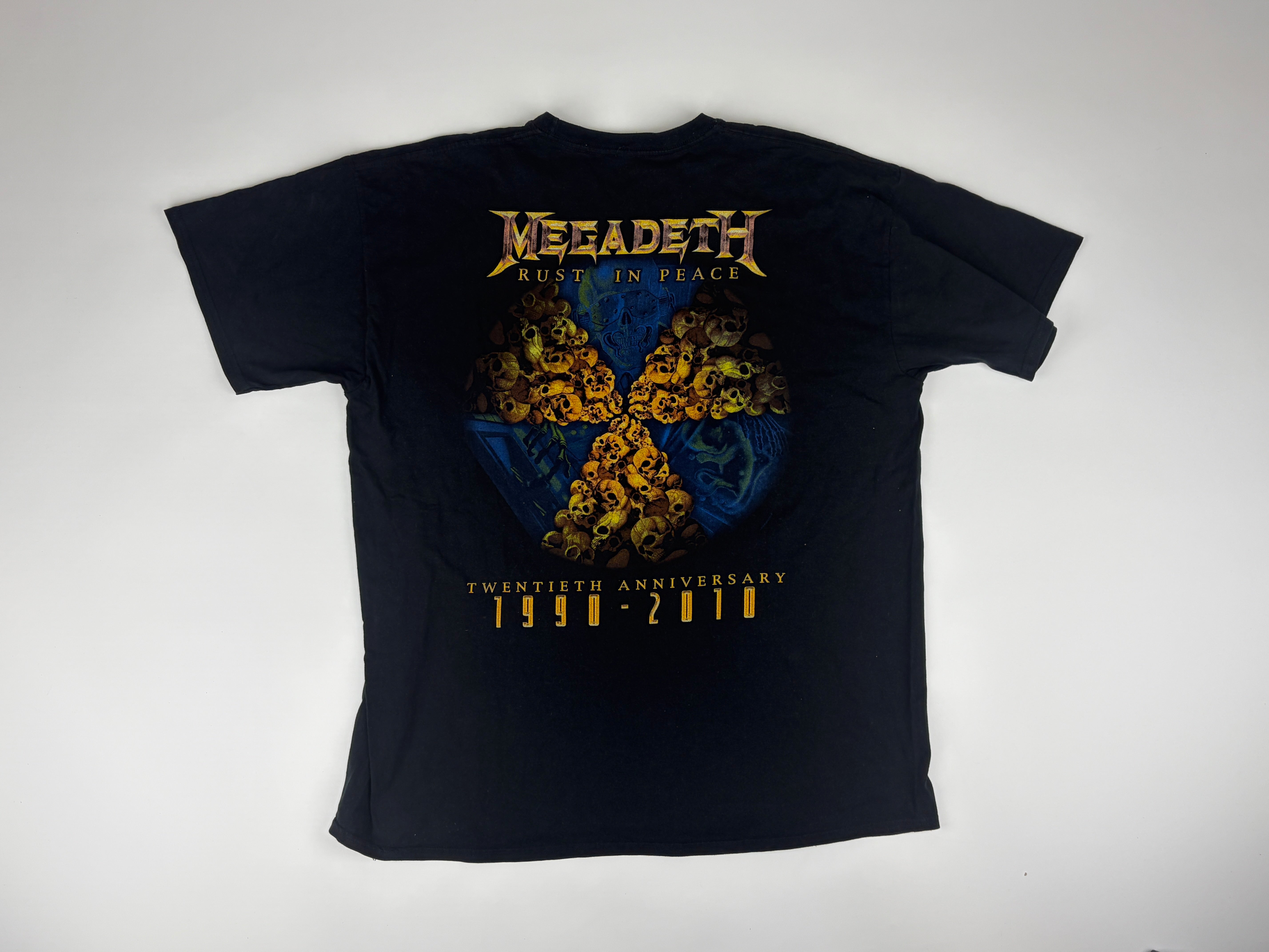 Megadeth Rust In Peace 30th Anniversary Black - Size S (ARCHIVE)