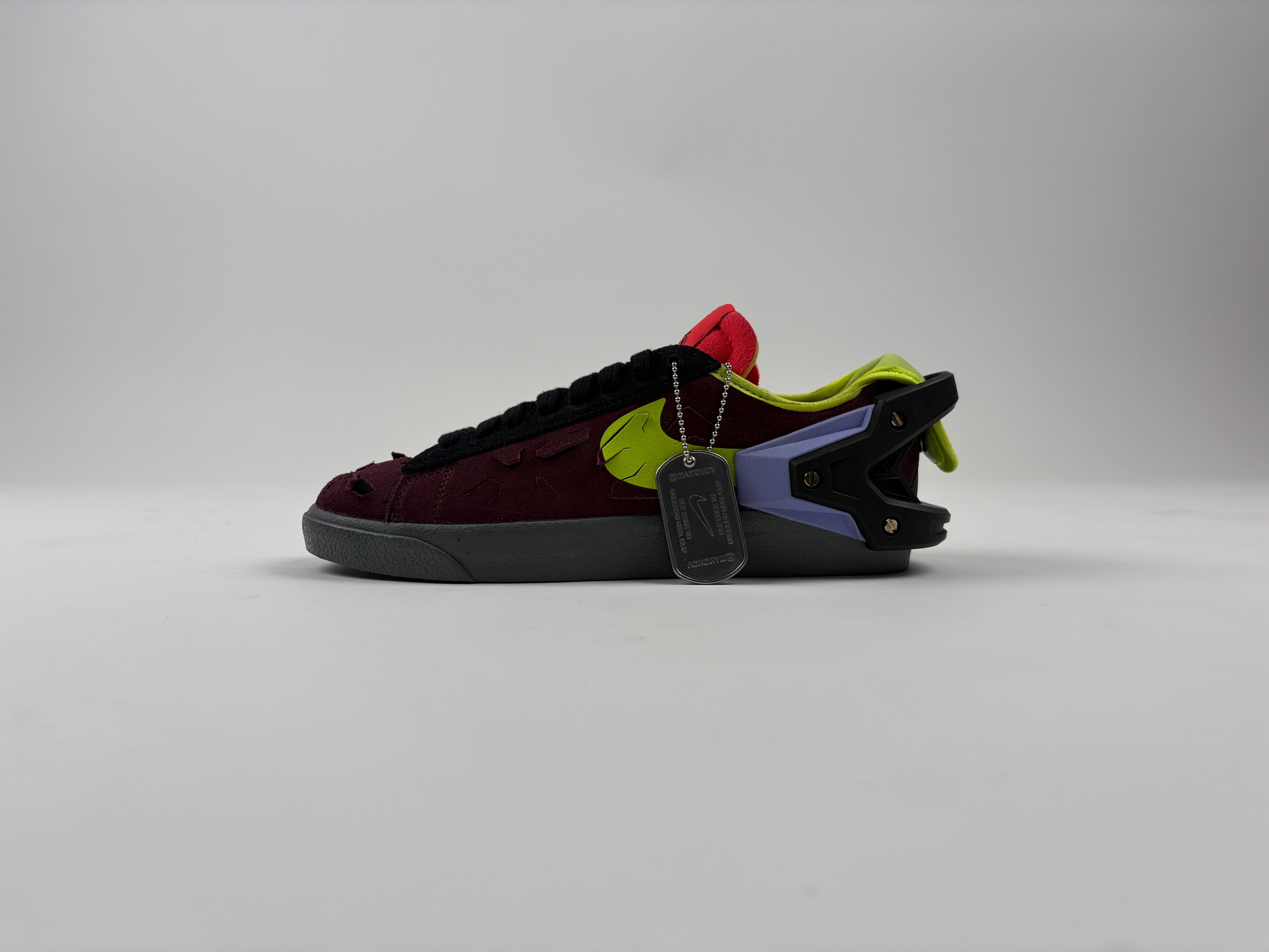 Men's Acronym x Nike Blazer Low 'Night Maroon' - Size 36.5 (ARCHIVE)