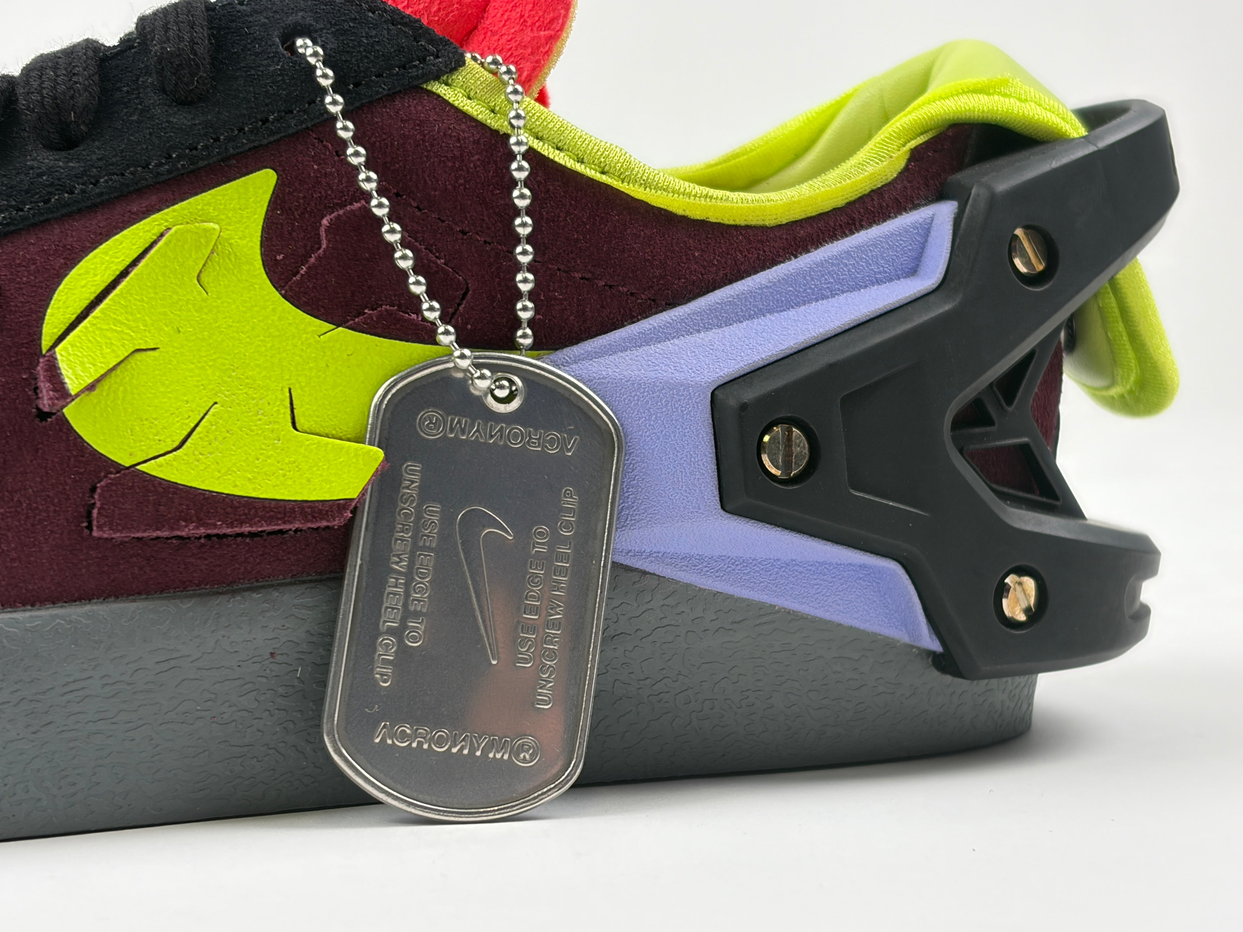 Men's Acronym x Nike Blazer Low 'Night Maroon' - Size 36.5 (ARCHIVE)