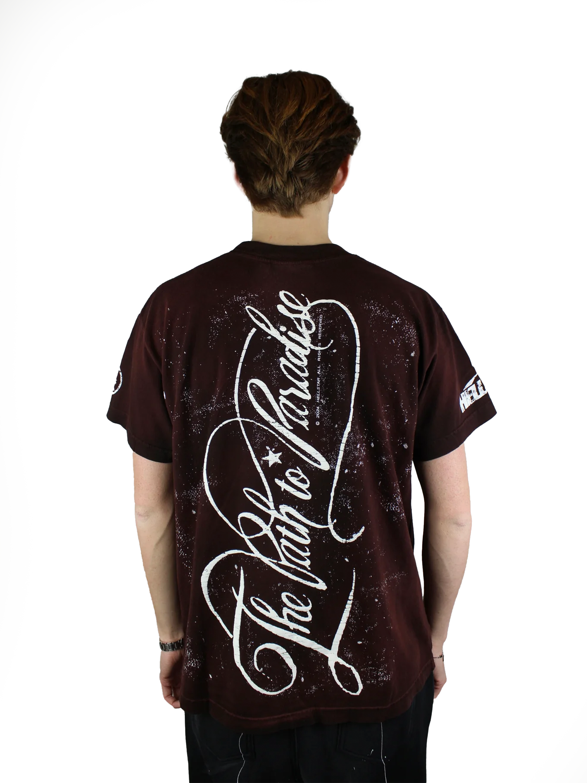 Hellstar 'Kids Path To Paradise' T-shirt 'Brown' (kopie)-10190189101386-The Attic
