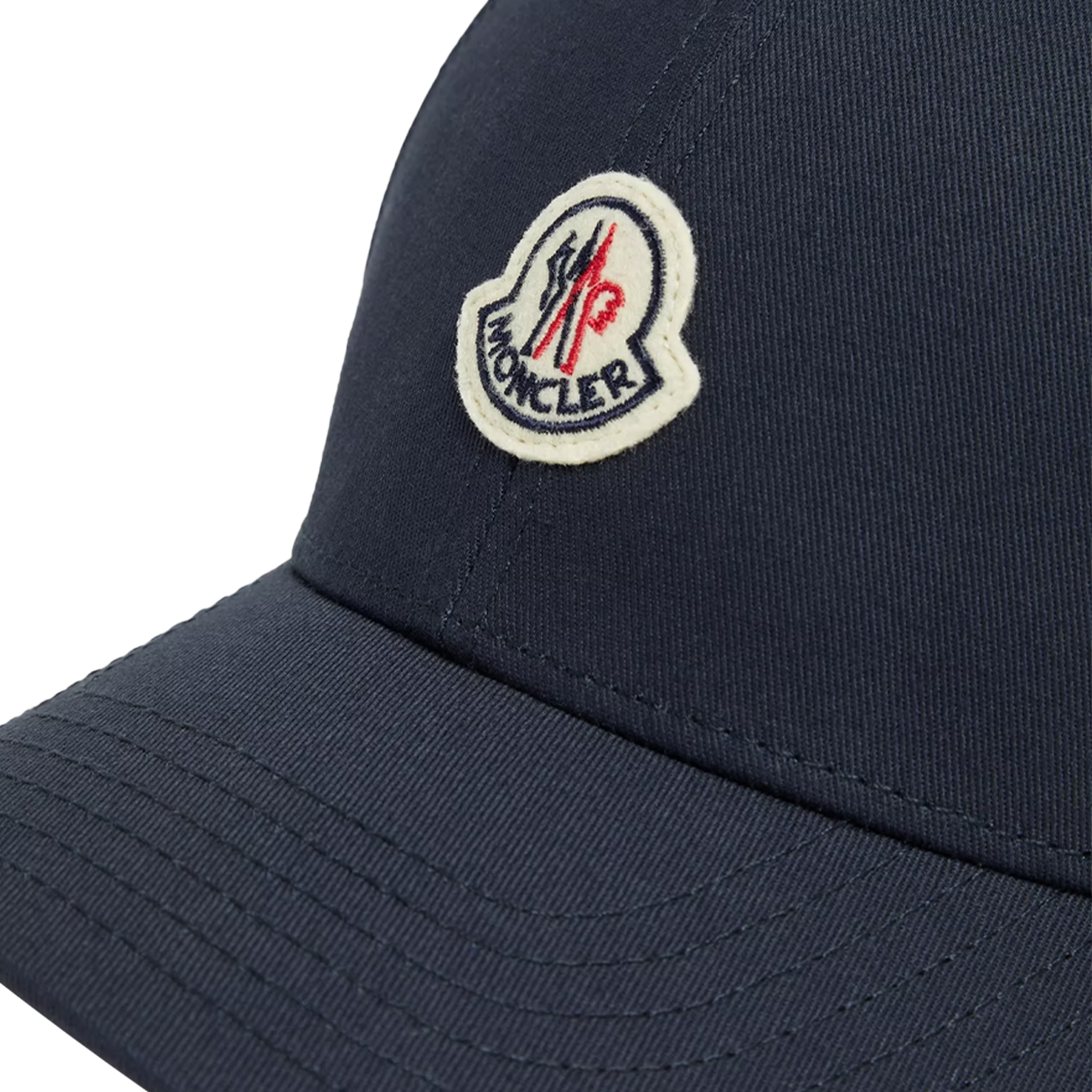 Moncler Gabardine Baseball Cap 'Blue'