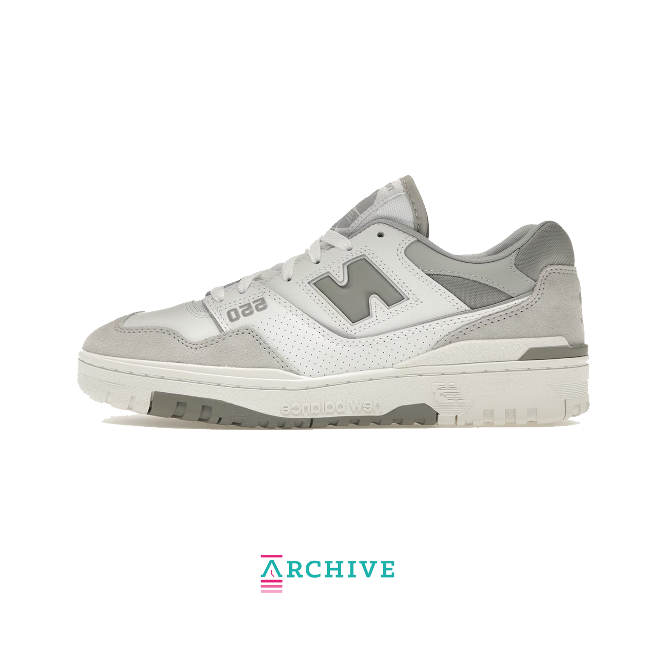 New Balance 550 Premium 'White Grey Courir Exclusive' - Størrelse 40 (ARKIV)