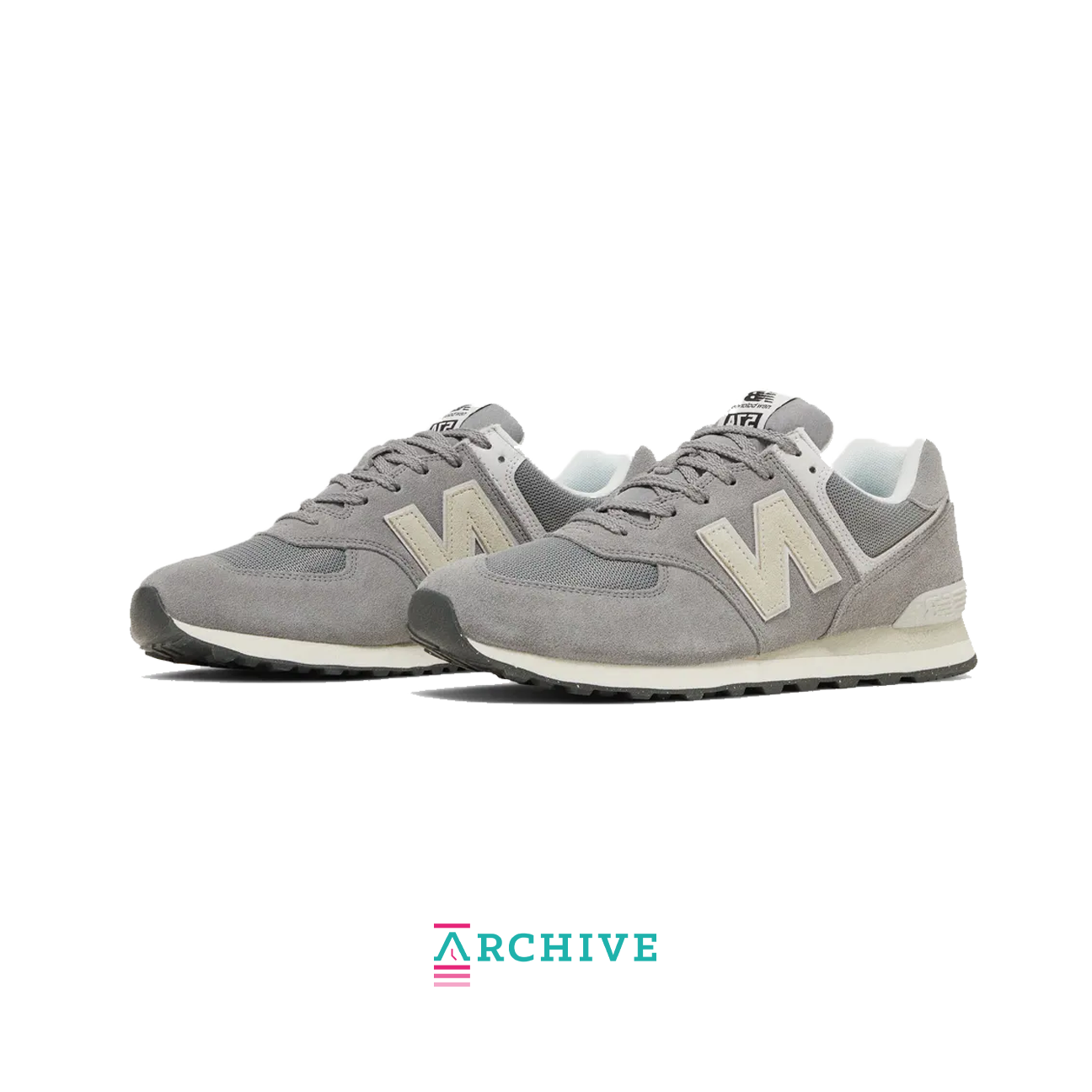 New Balance 574 'Grey Off White' - Size 46.5 (ARCHIVE)